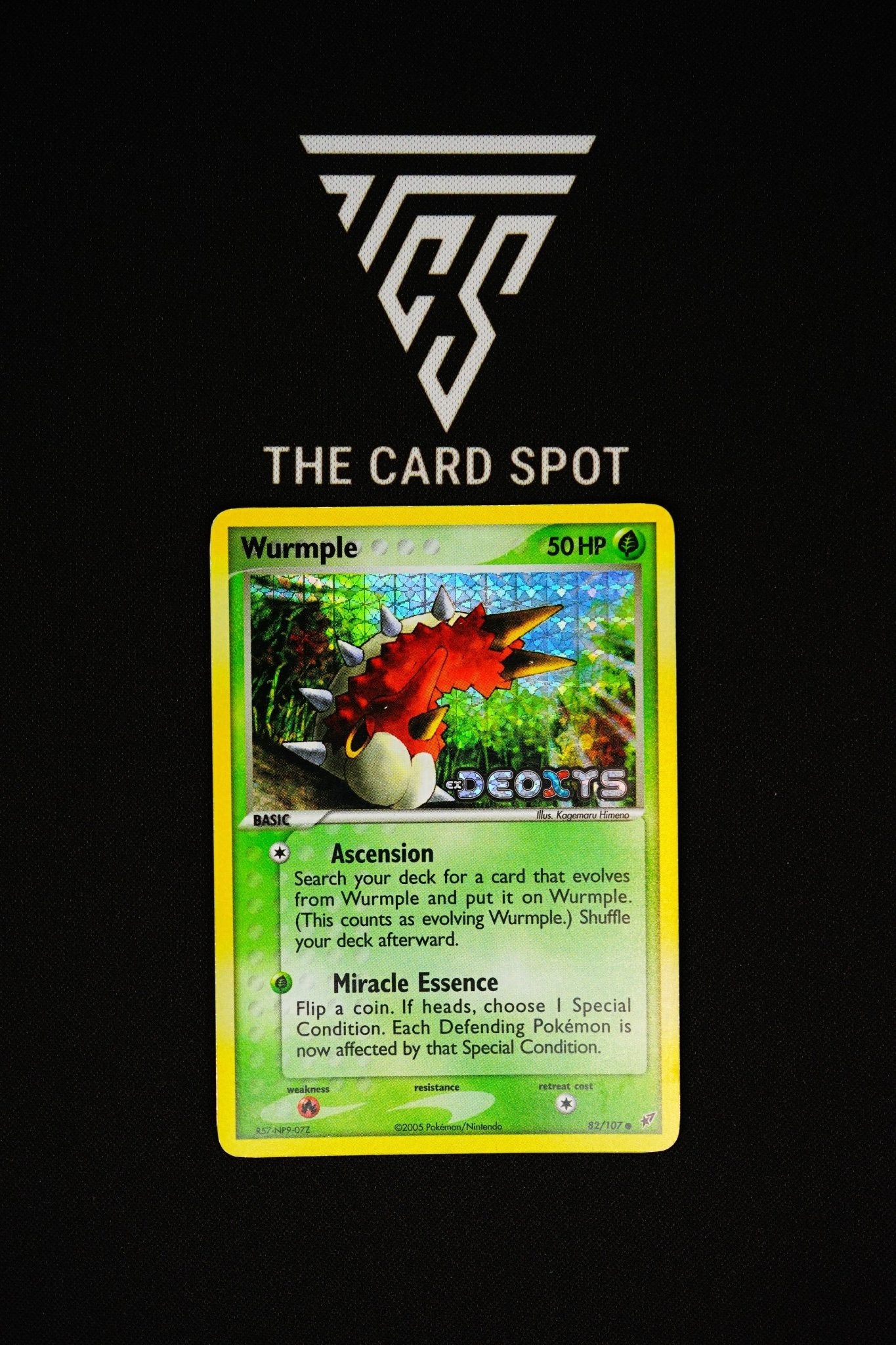 82/107 Wurmple Deoxys Stamp - Pokemon TCG - THE CARD SPOT PTY LTD.