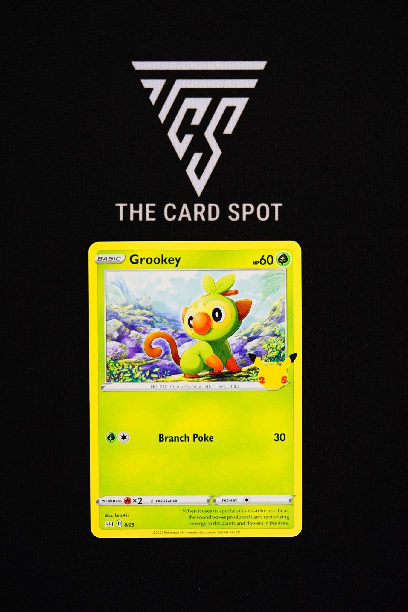 8/25 - Grookey - Pokemon TCG - THE CARD SPOT PTY LTD.