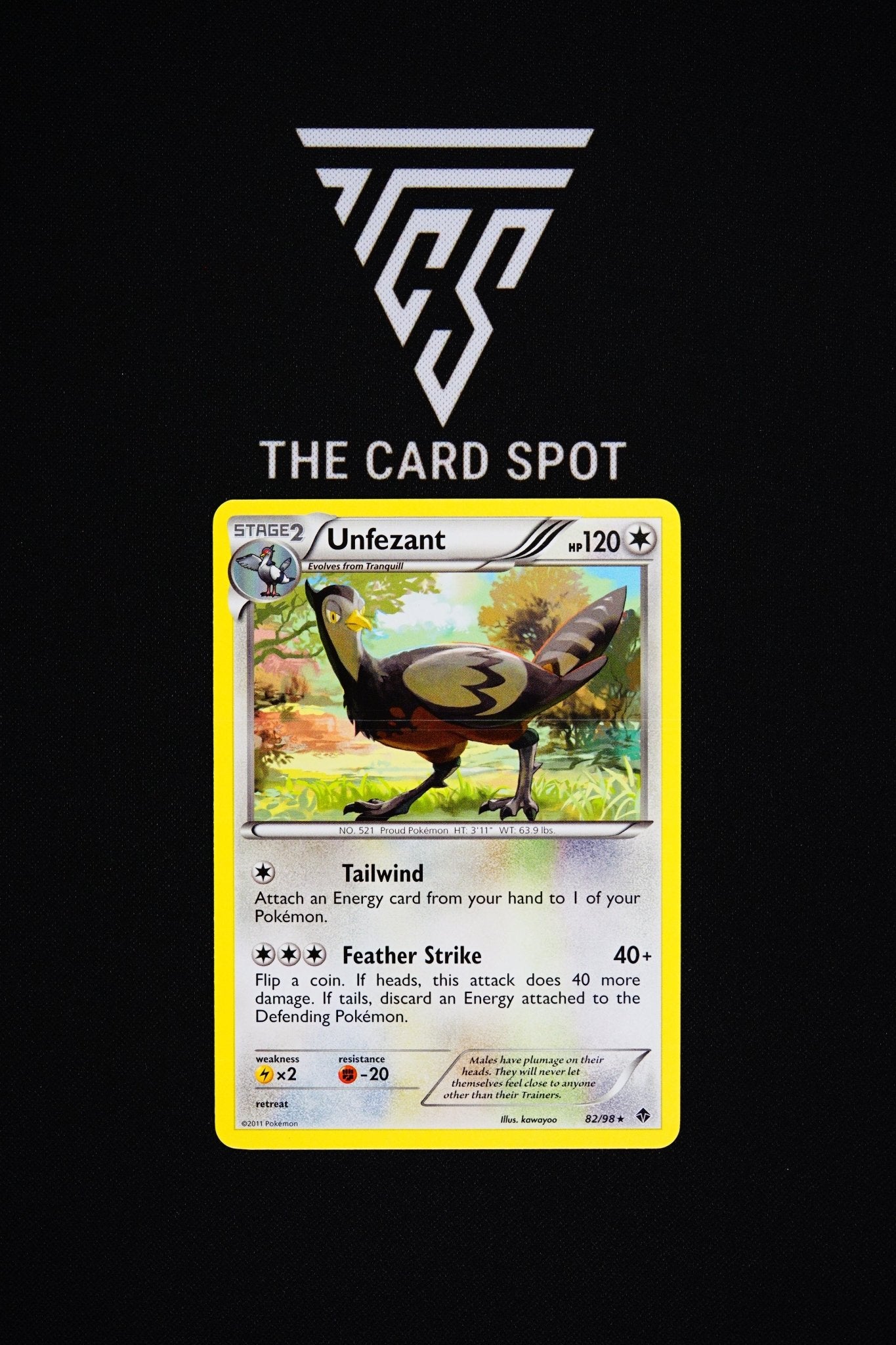 82/98 Unfezant - Pokemon TCG - THE CARD SPOT PTY LTD.
