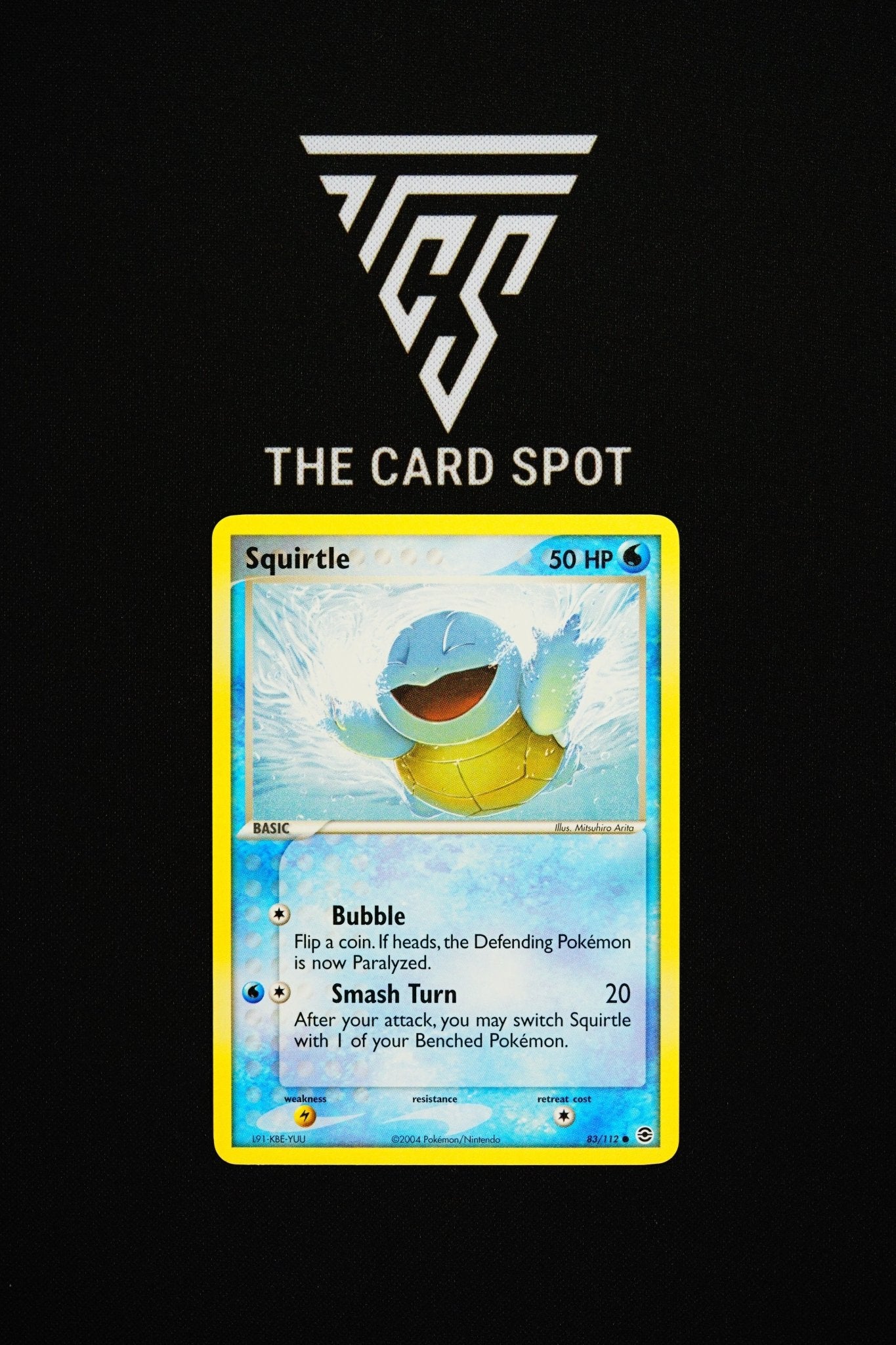 83/112 Squirtle - Pokemon TCG - THE CARD SPOT PTY LTD.