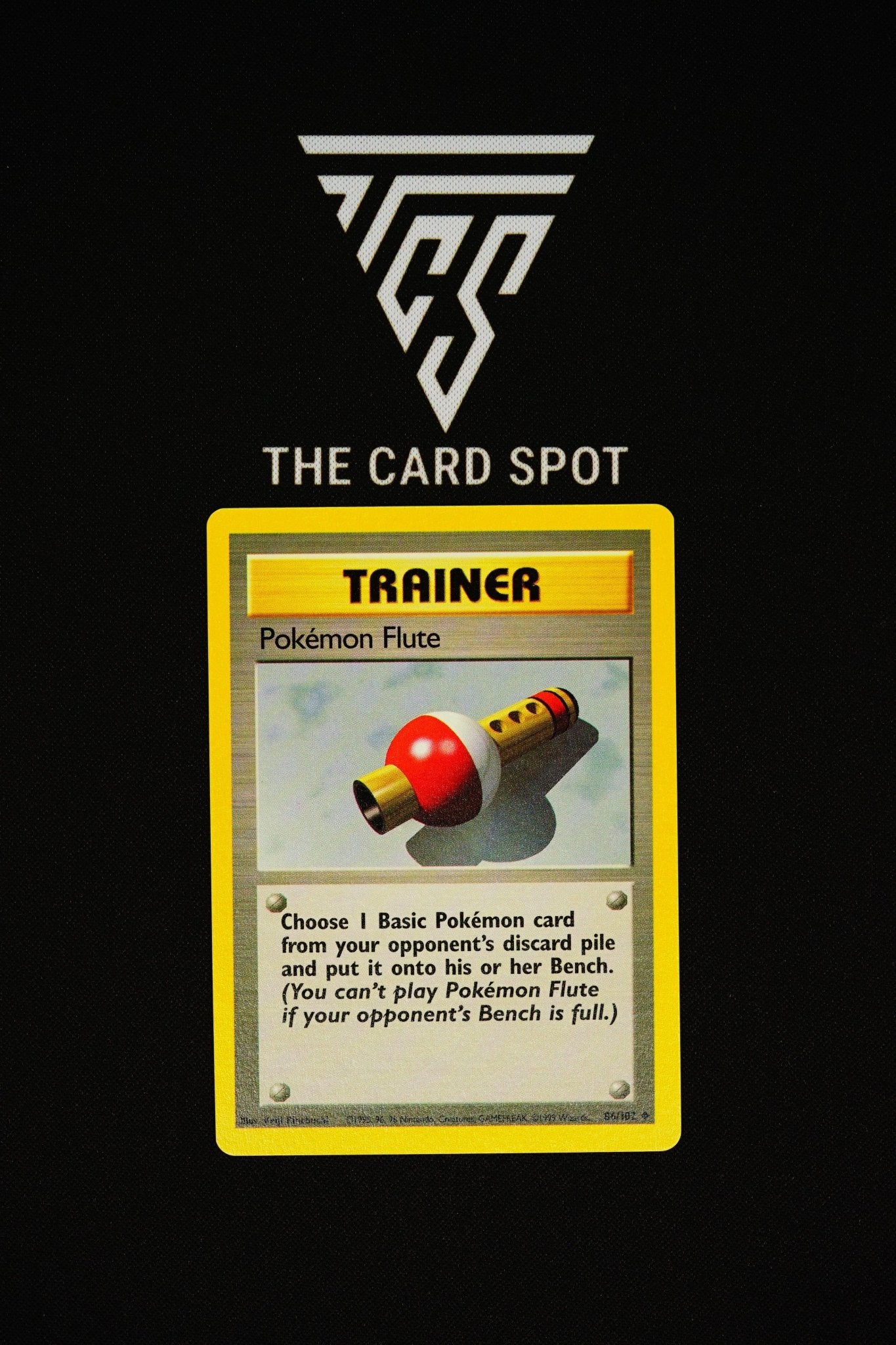 pokemon flute card 86/102 - Pokemon Flute