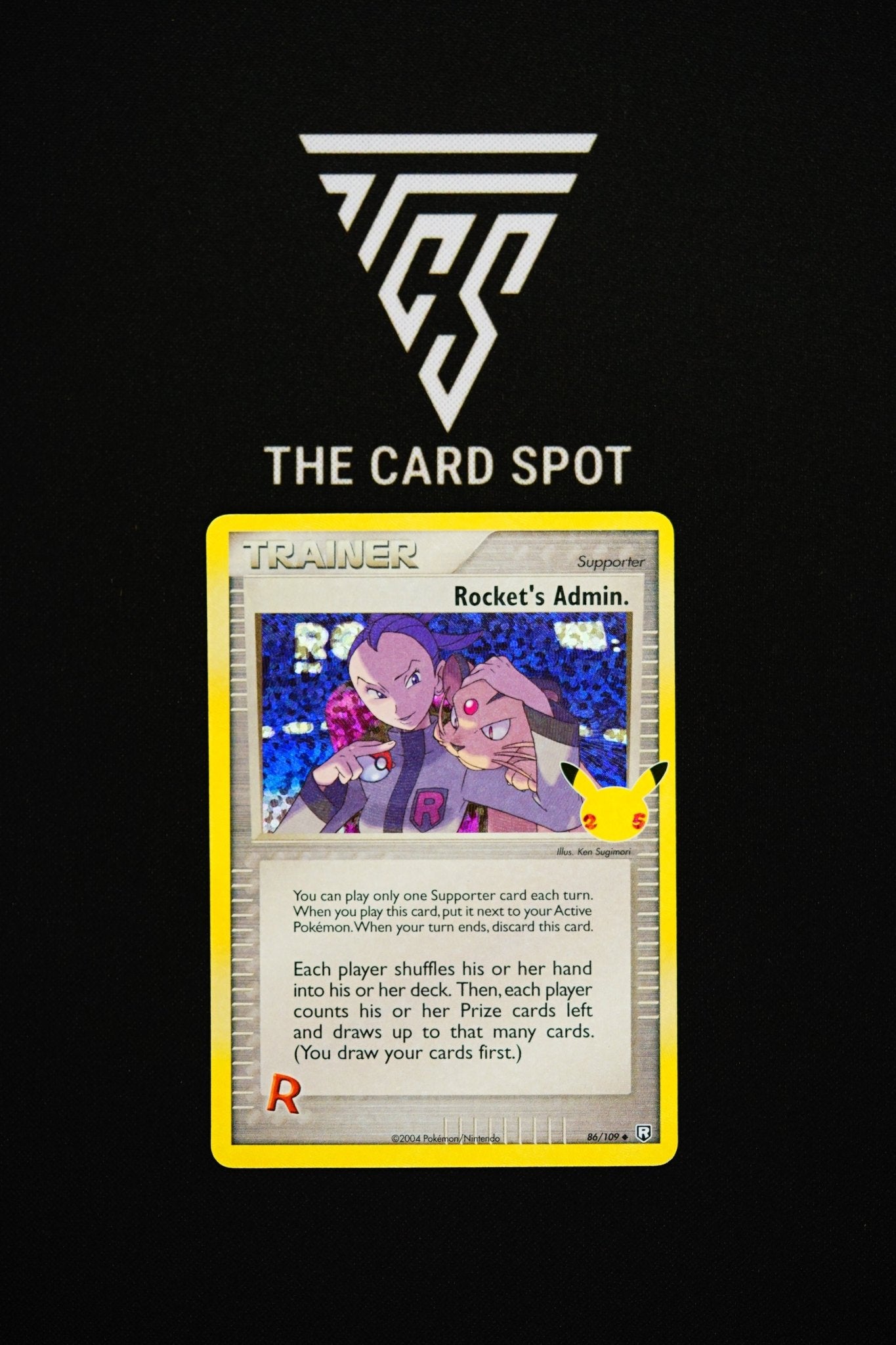 86/109 Rocket's Admin - Pokemon TCG - THE CARD SPOT PTY LTD.