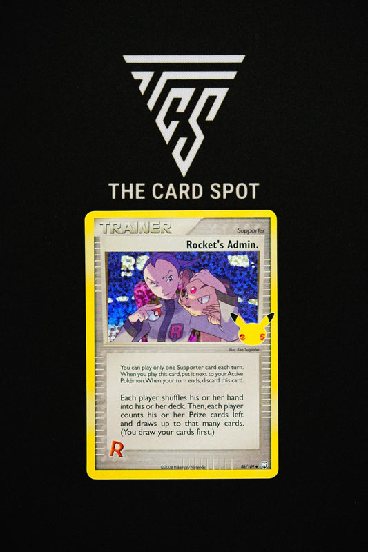 86/109 Rocket's Admin - Pokemon TCG - THE CARD SPOT PTY LTD.
