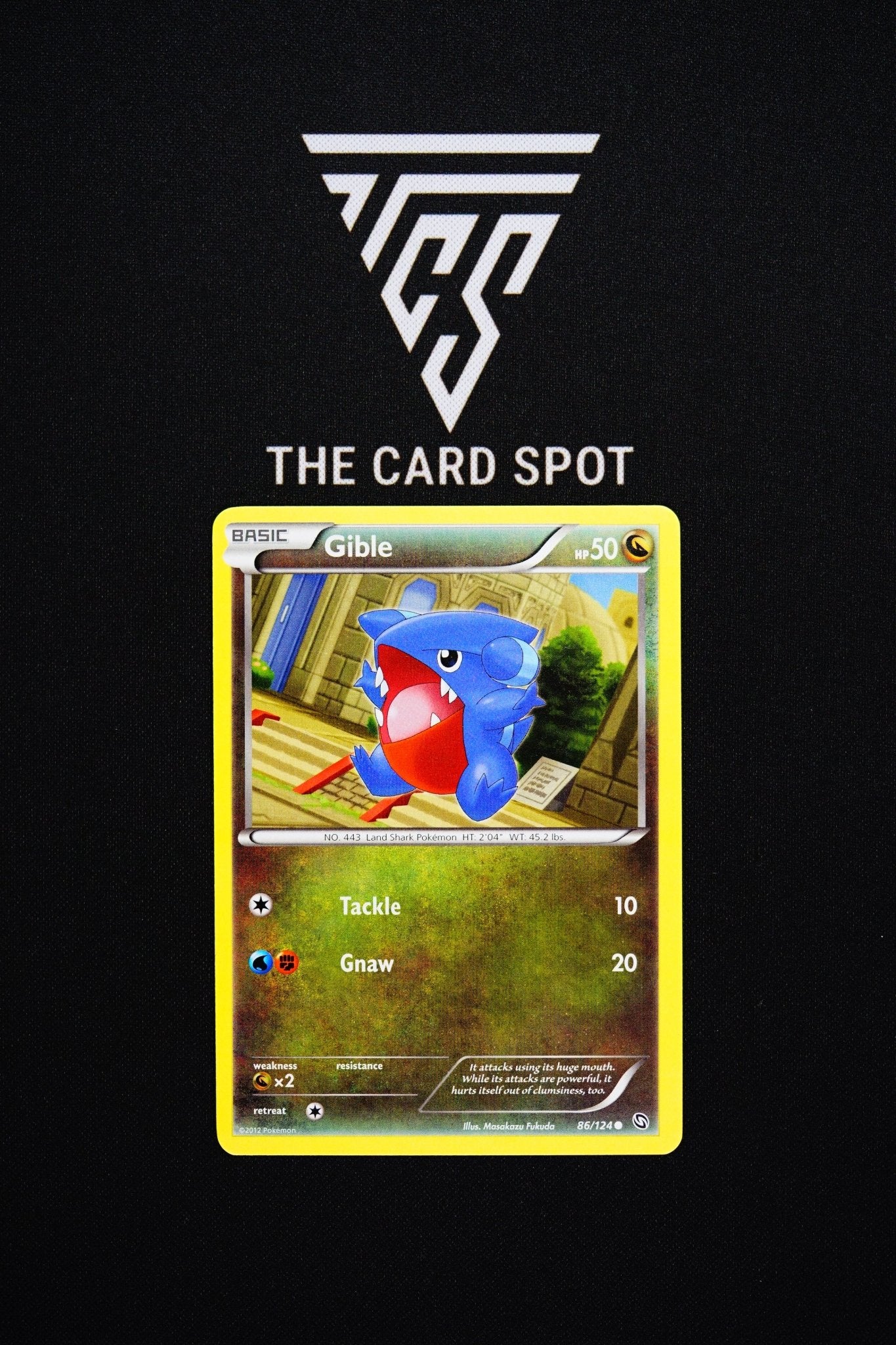 86/124 Gible - Pokemon TCG - THE CARD SPOT PTY LTD.