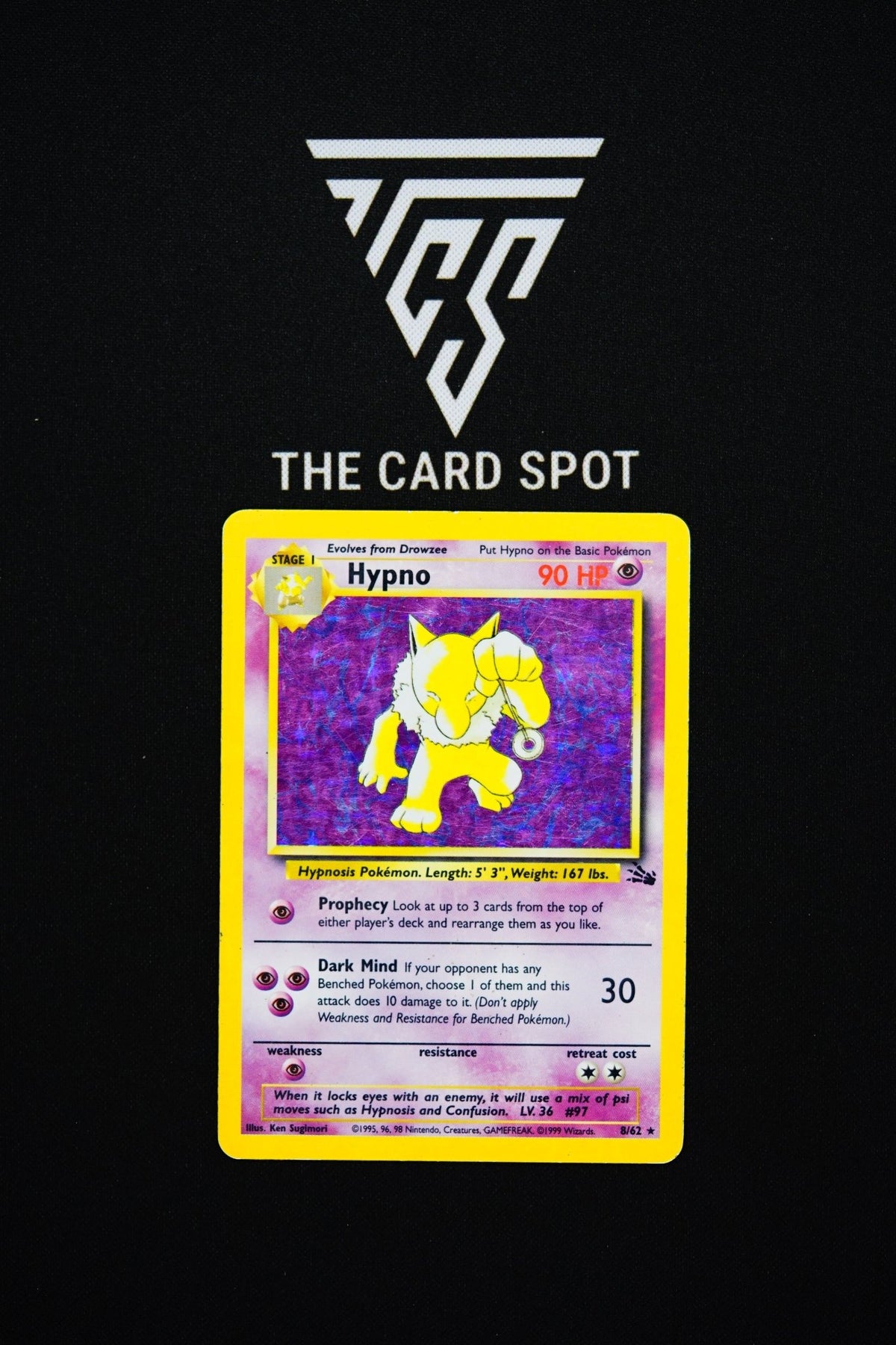 8/62 Hypno [MP] - Pokemon TCG - THE CARD SPOT PTY LTD.