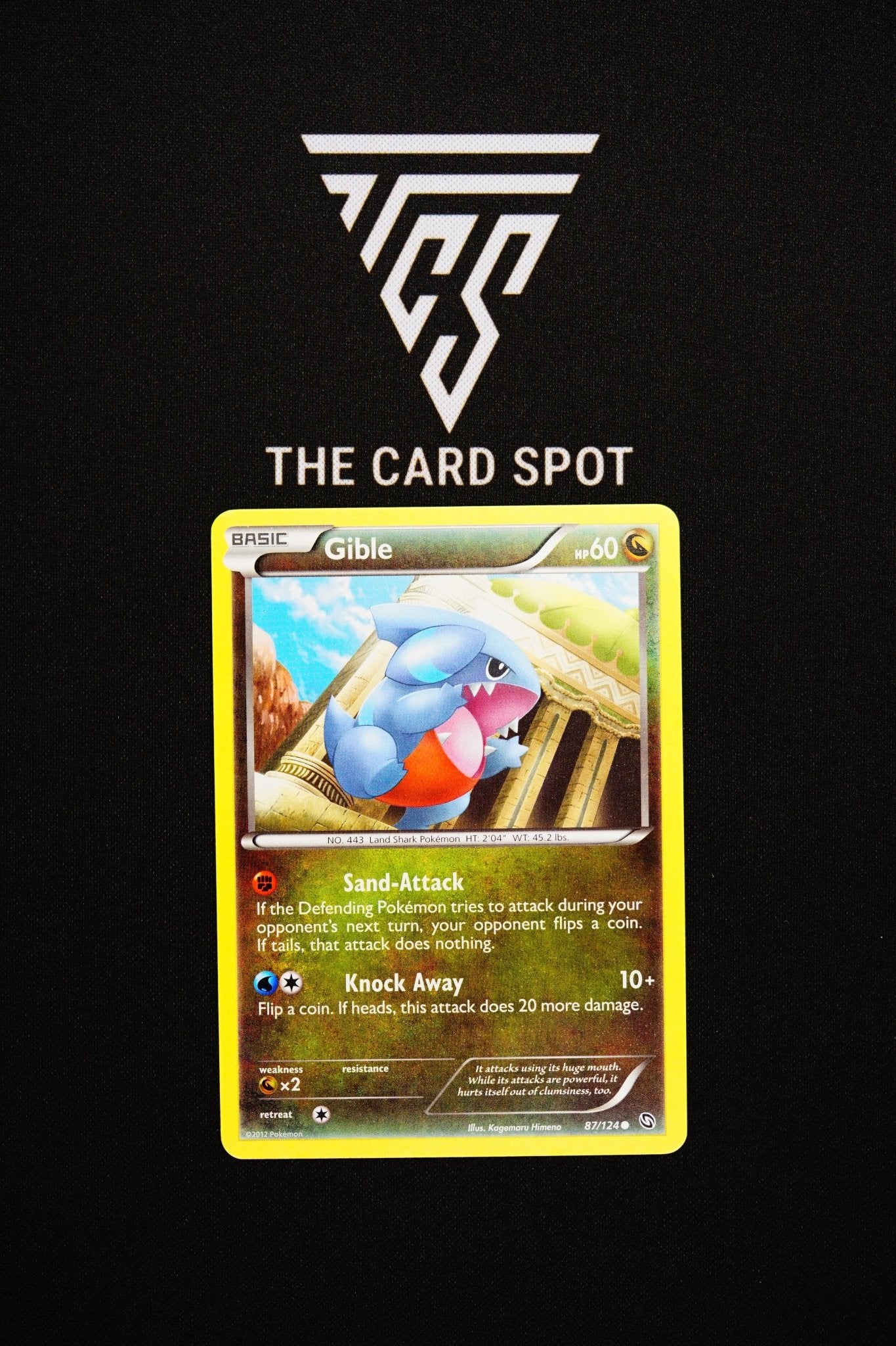 87/124 Gible - Pokemon TCG - THE CARD SPOT PTY LTD.