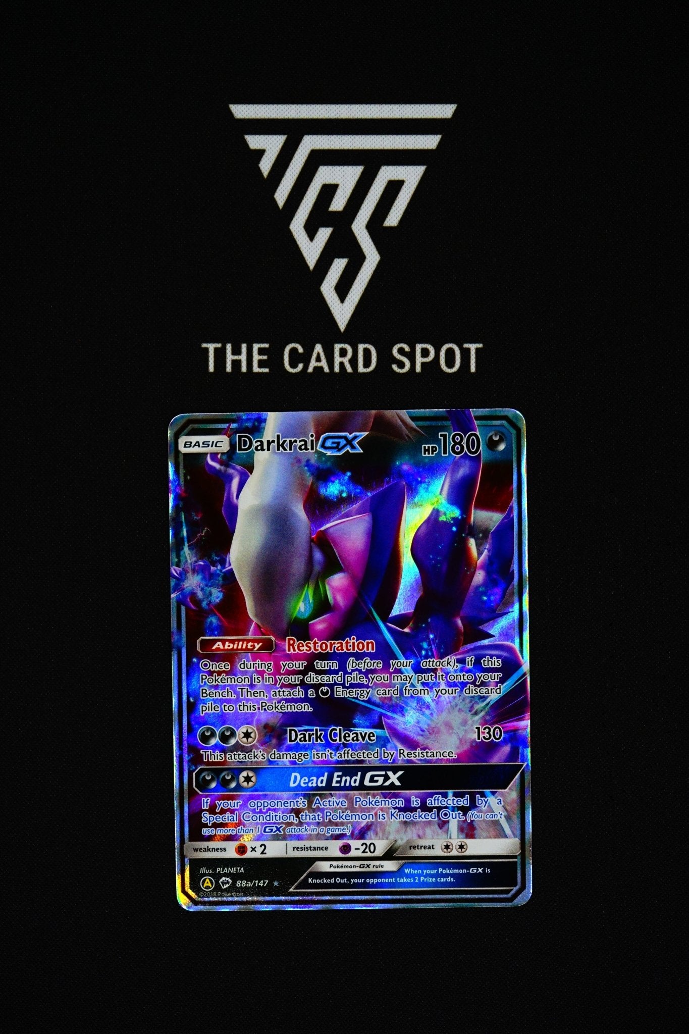 88a/147 - Darkrai GX - Pokemon TCG - THE CARD SPOT PTY LTD.