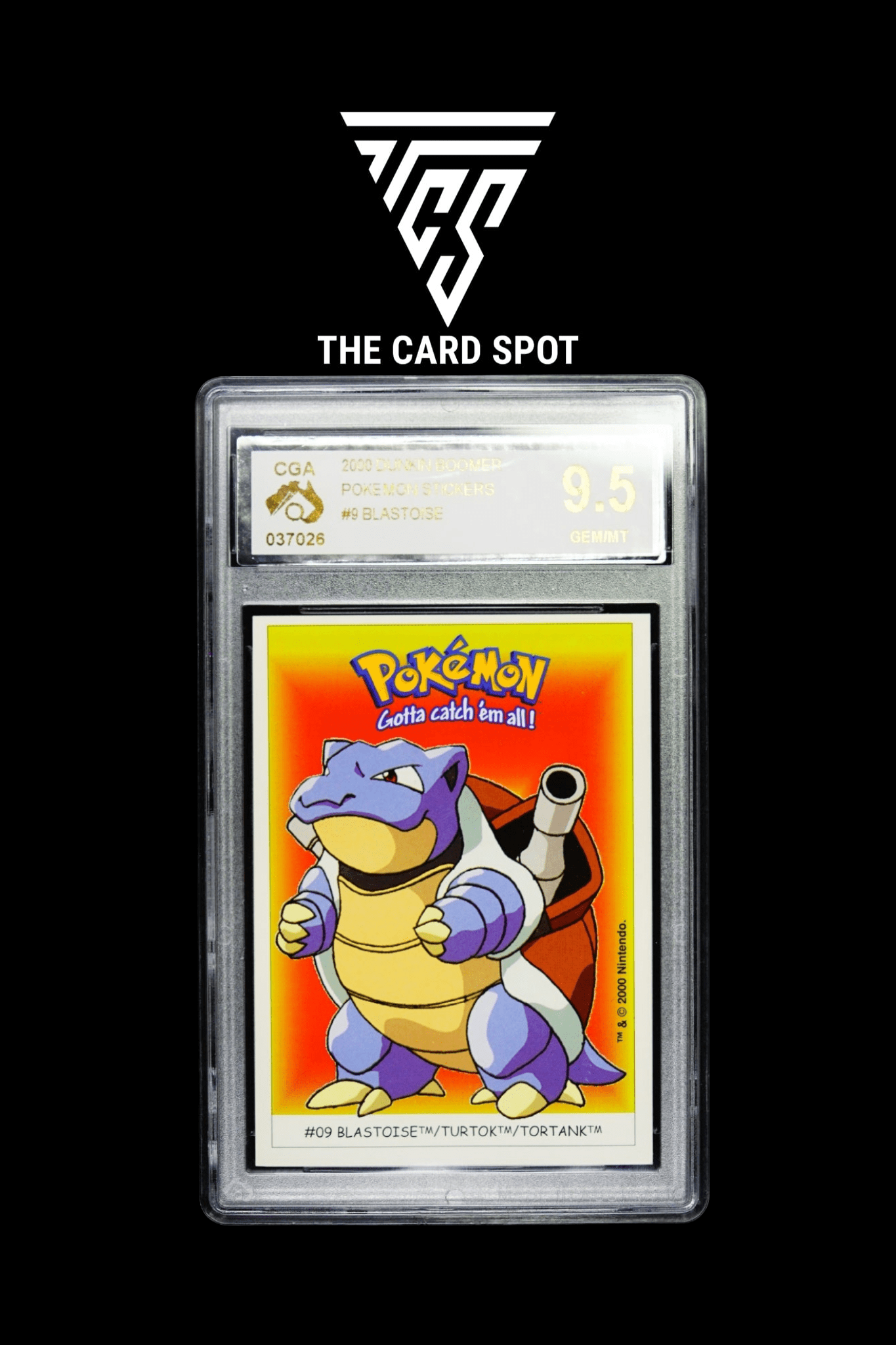 9 Blastoise CGA 9.5 - Pokemon TCG - THE CARD SPOT PTY LTD.