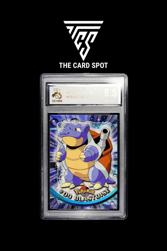 9 Blastoise TV Edition CGA 8.5 - Pokemon TCG - THE CARD SPOT PTY LTD.