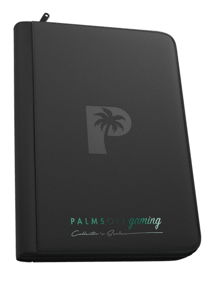 9 Pocket Zip Trading Card Binder - BLACK - THE CARD SPOT PTY LTD.
