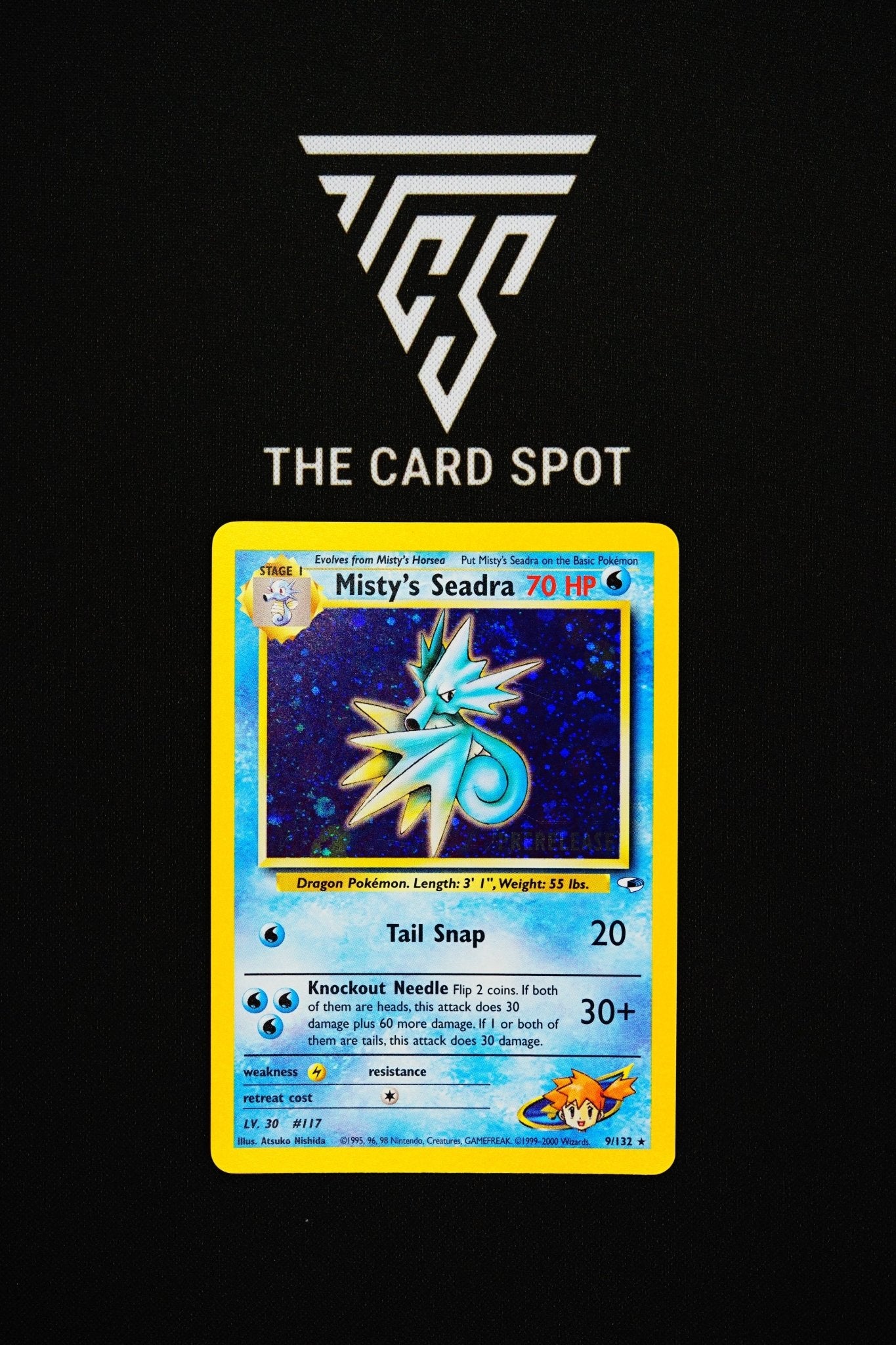 9/132 Misty's Seadra - Pokemon TCG - THE CARD SPOT PTY LTD.
