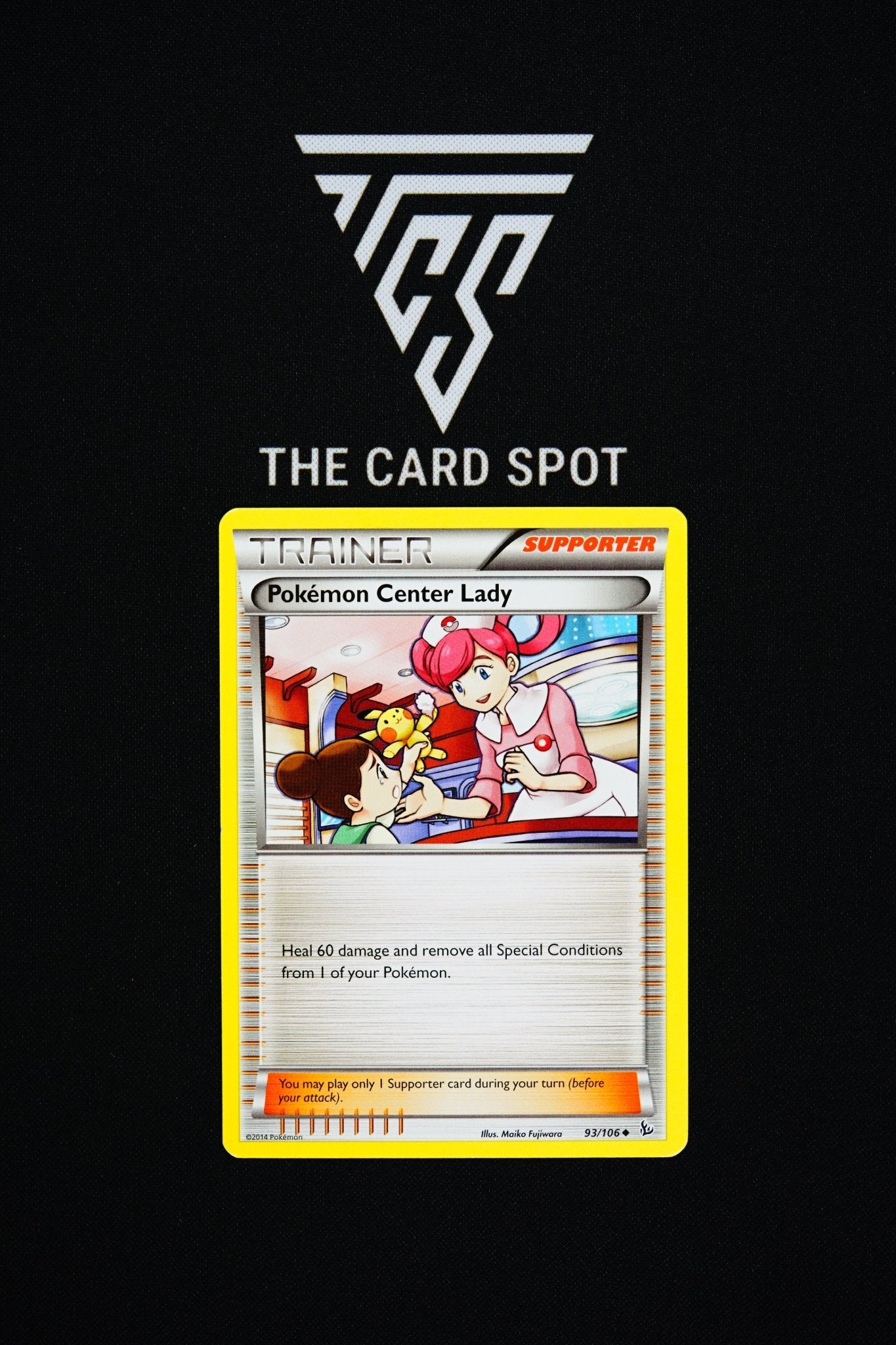 93/106 Pokemon Center Lady - Pokemon TCG - THE CARD SPOT PTY LTD.