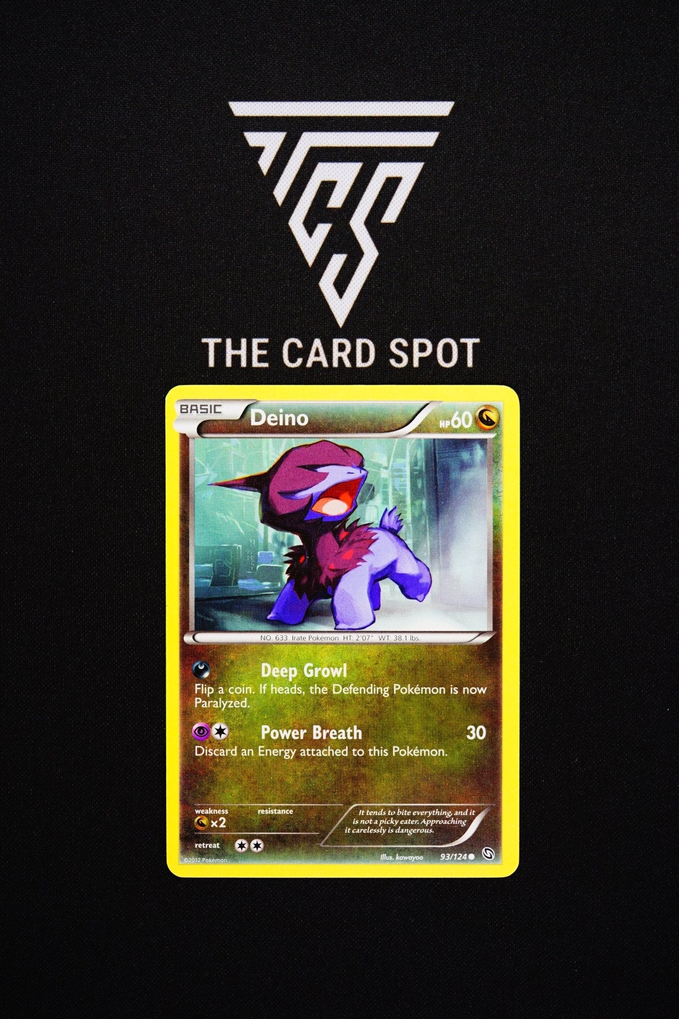93/124 Deino - Pokemon TCG - THE CARD SPOT PTY LTD.