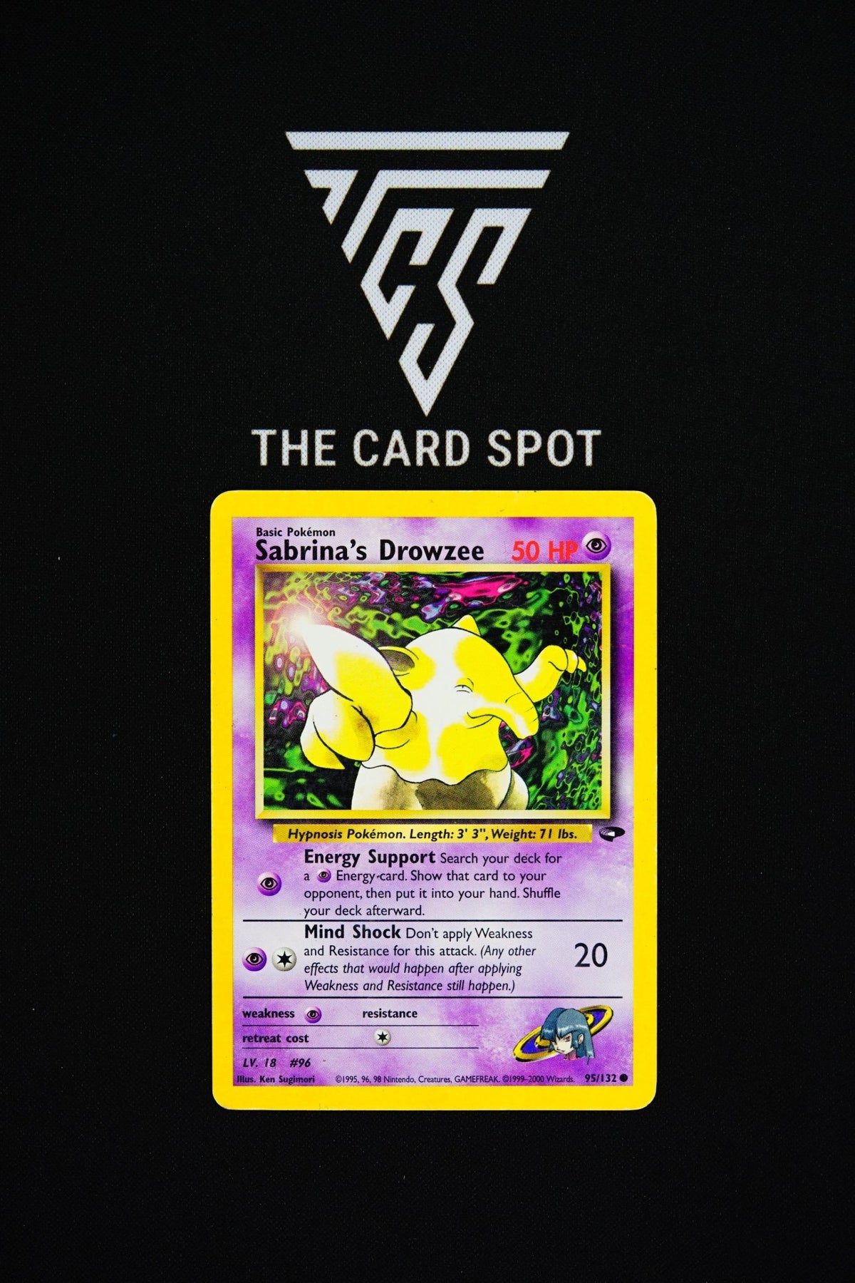 95/132 Sabrina's Drowzee [MP] - Pokemon TCG - THE CARD SPOT PTY LTD.