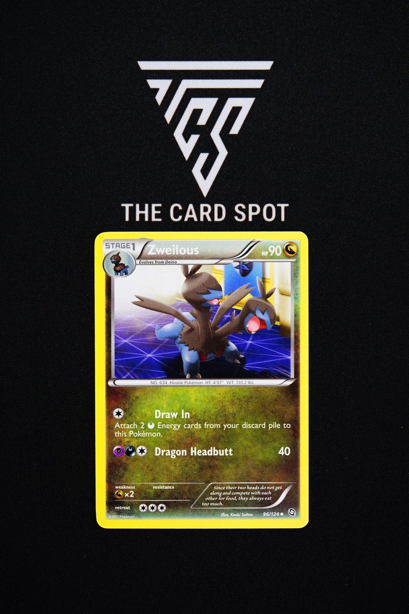 96/124 Zweilous - Pokemon TCG - THE CARD SPOT PTY LTD.
