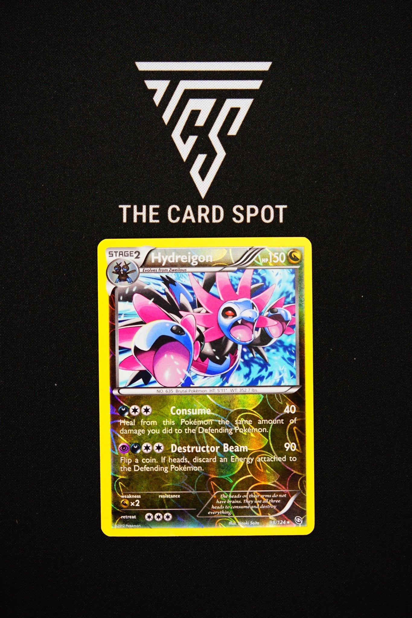 98/124 - Hydreigon Reverse Holo - Pokemon TCG - THE CARD SPOT PTY LTD.
