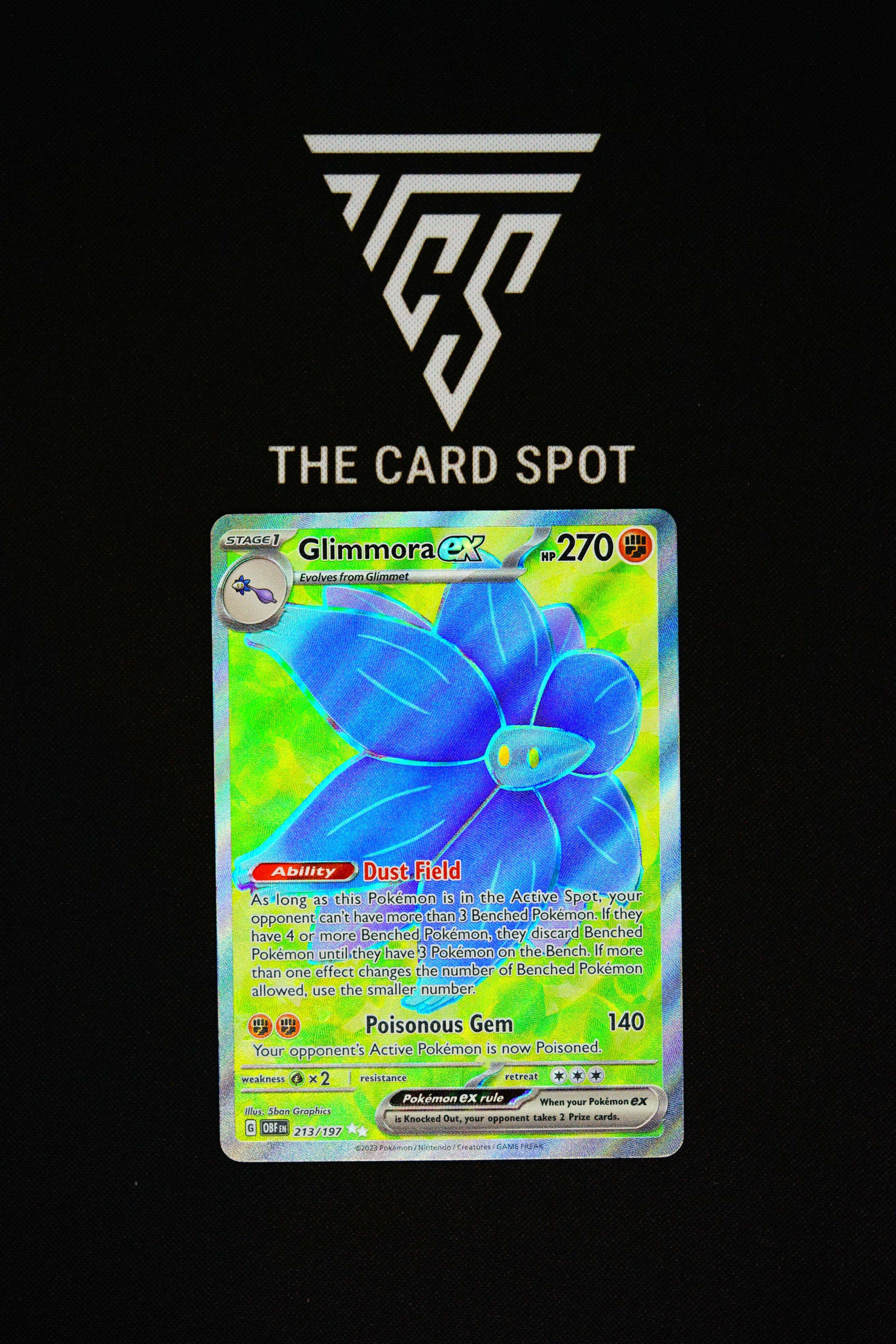 213/197 Glimmora EX - Pokemon TCG THE CARD SPOT PTY LTD. 213/197 Glimmora EX - Pokemon TCG THE CARD SPOT PTY LTD.