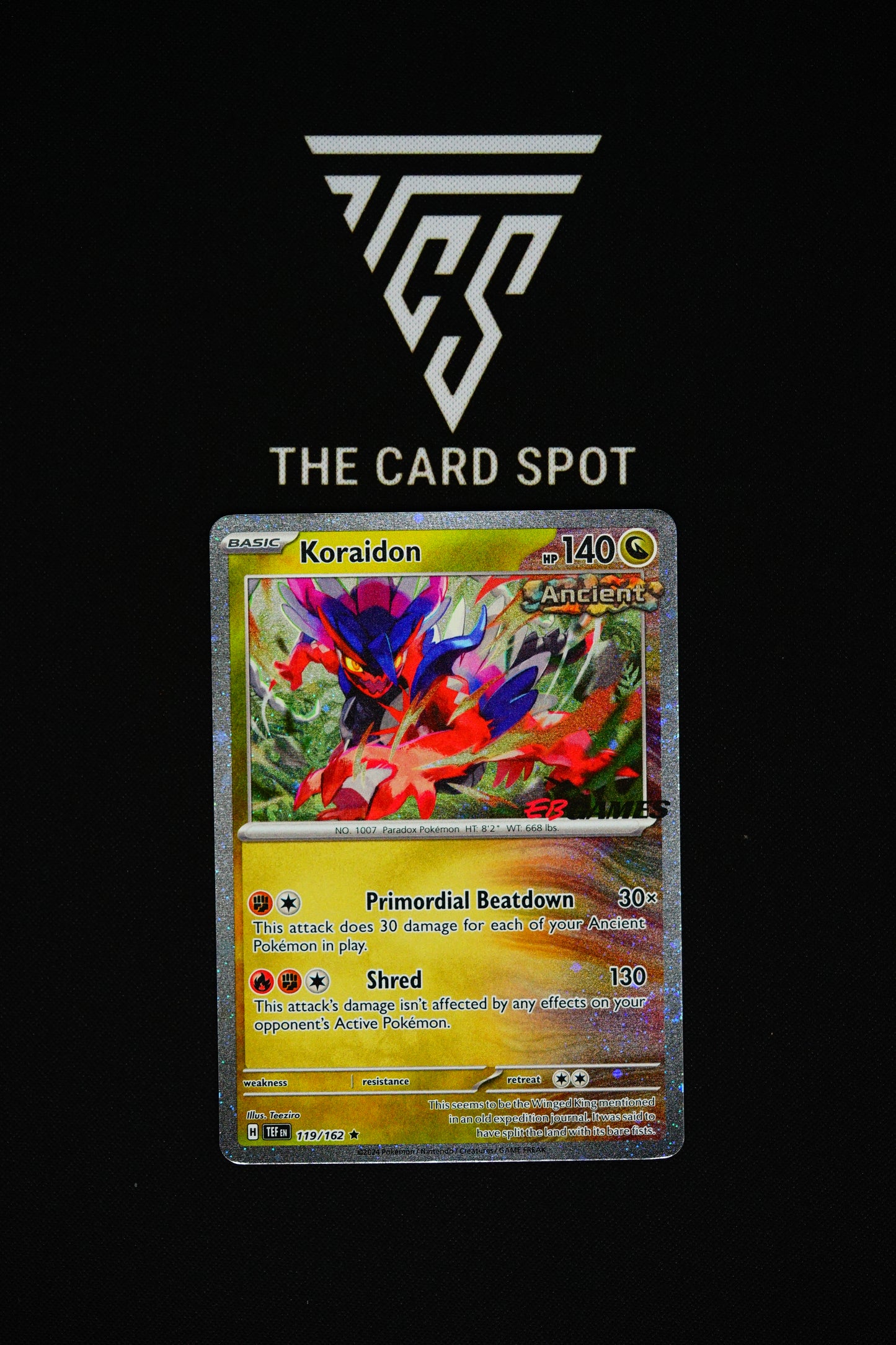 119/162 - Koraidon EB Games - Pokemon TCG