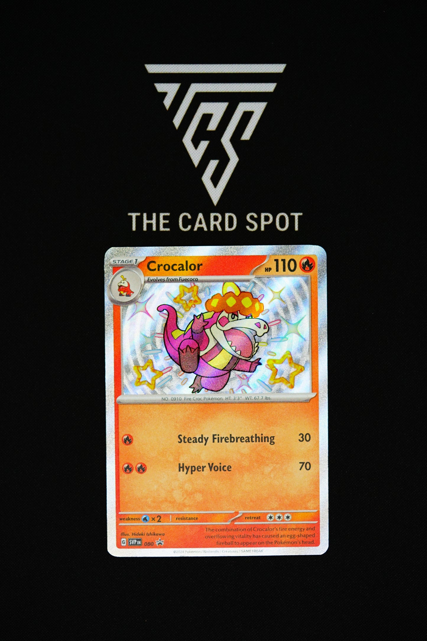 080 - Crocalor - Pokemon TCG