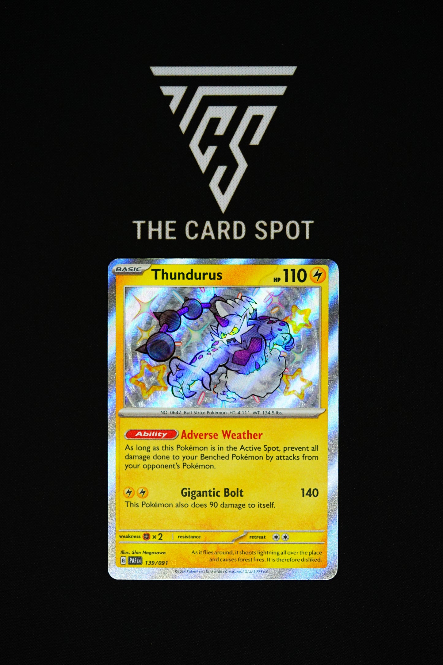 139/091 - Thundurus - Pokemon TCG