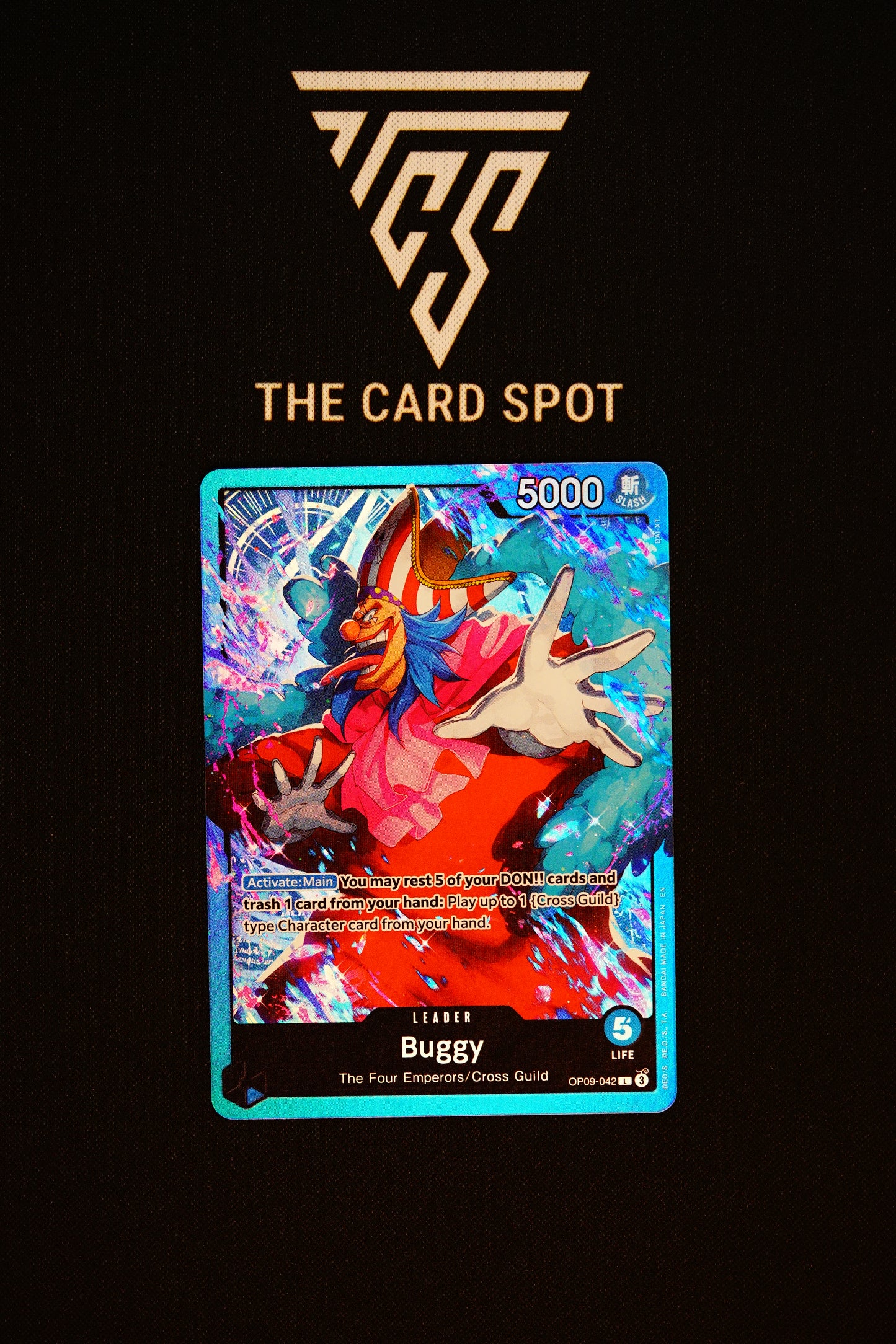 OP09-042 - Buggy Leader - One Piece TCG