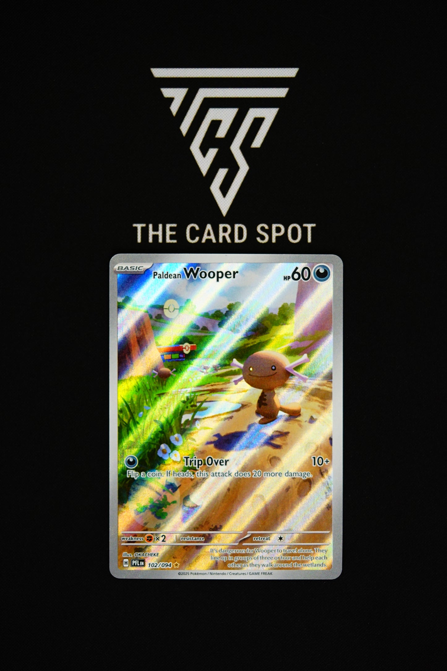 102/094 Paldean Wooper - Pokemon TCG