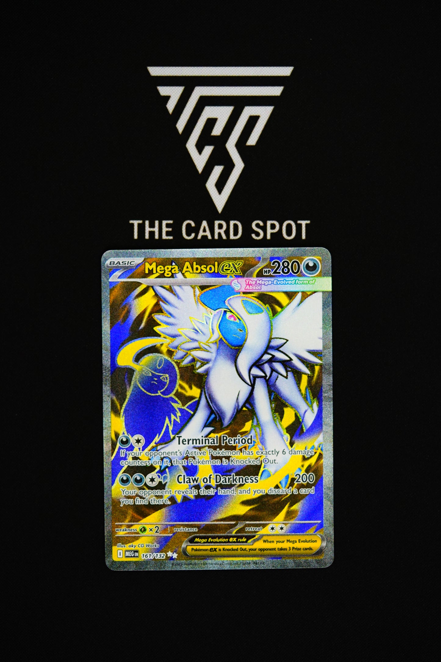 161/132 Mega Absol EX - Pokemon TCG