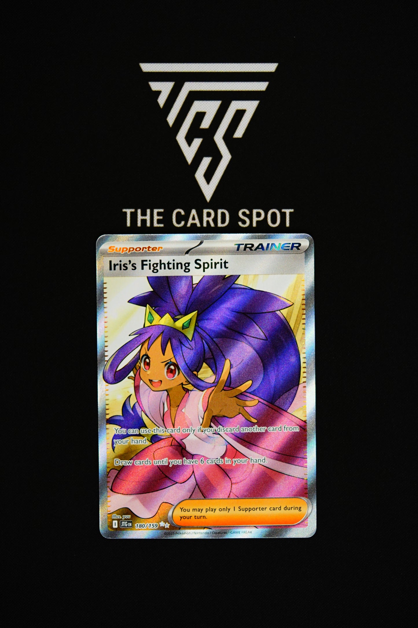 180/159 Iris's Fighting Spirit - Pokemon TCG