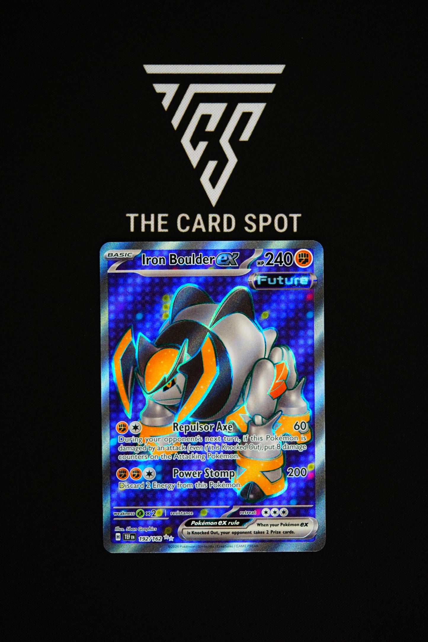 192/162 Iron Boulder EX - Pokemon TCG