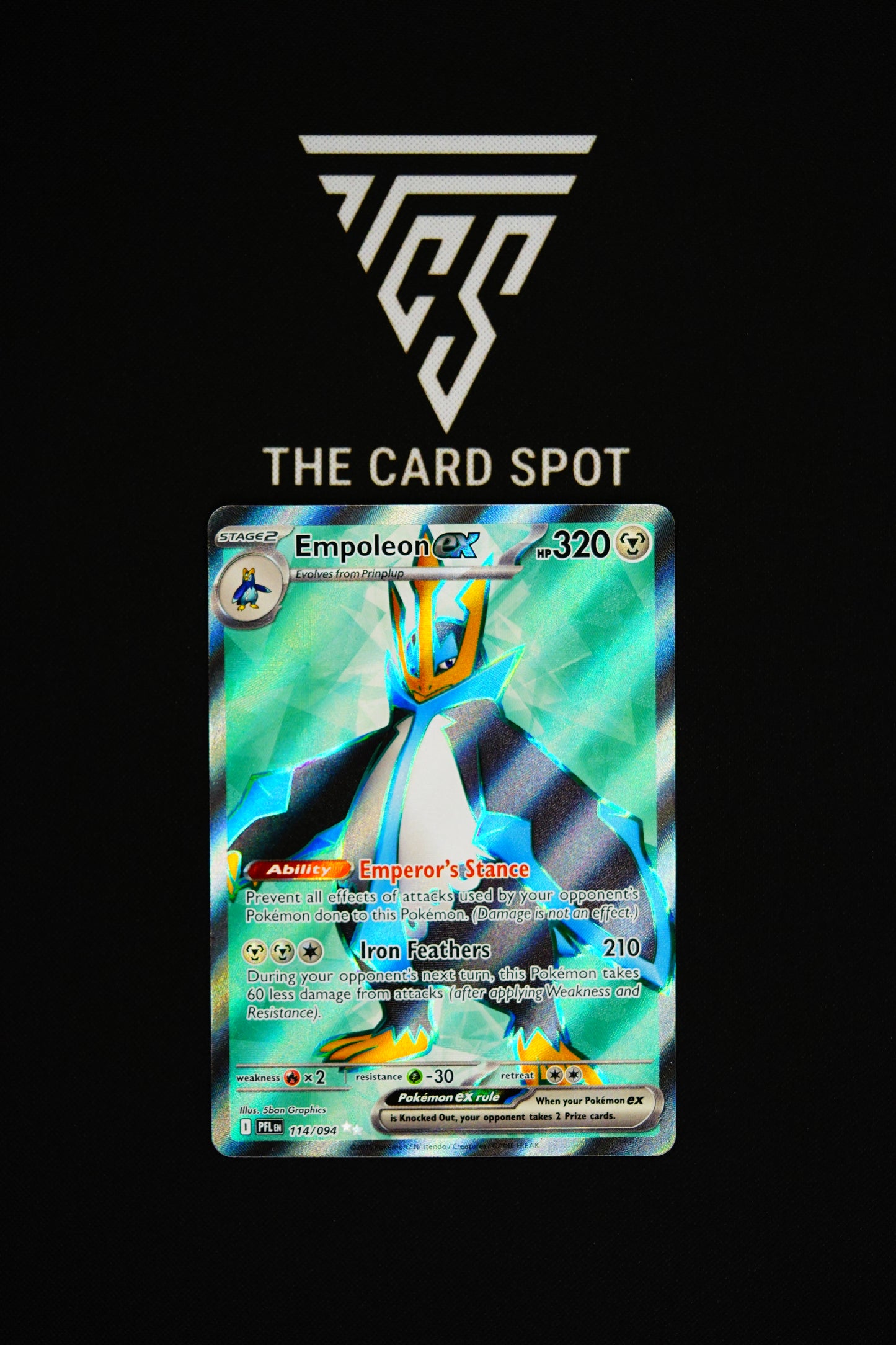 114/094 Empoleon EX - Pokemon TCG