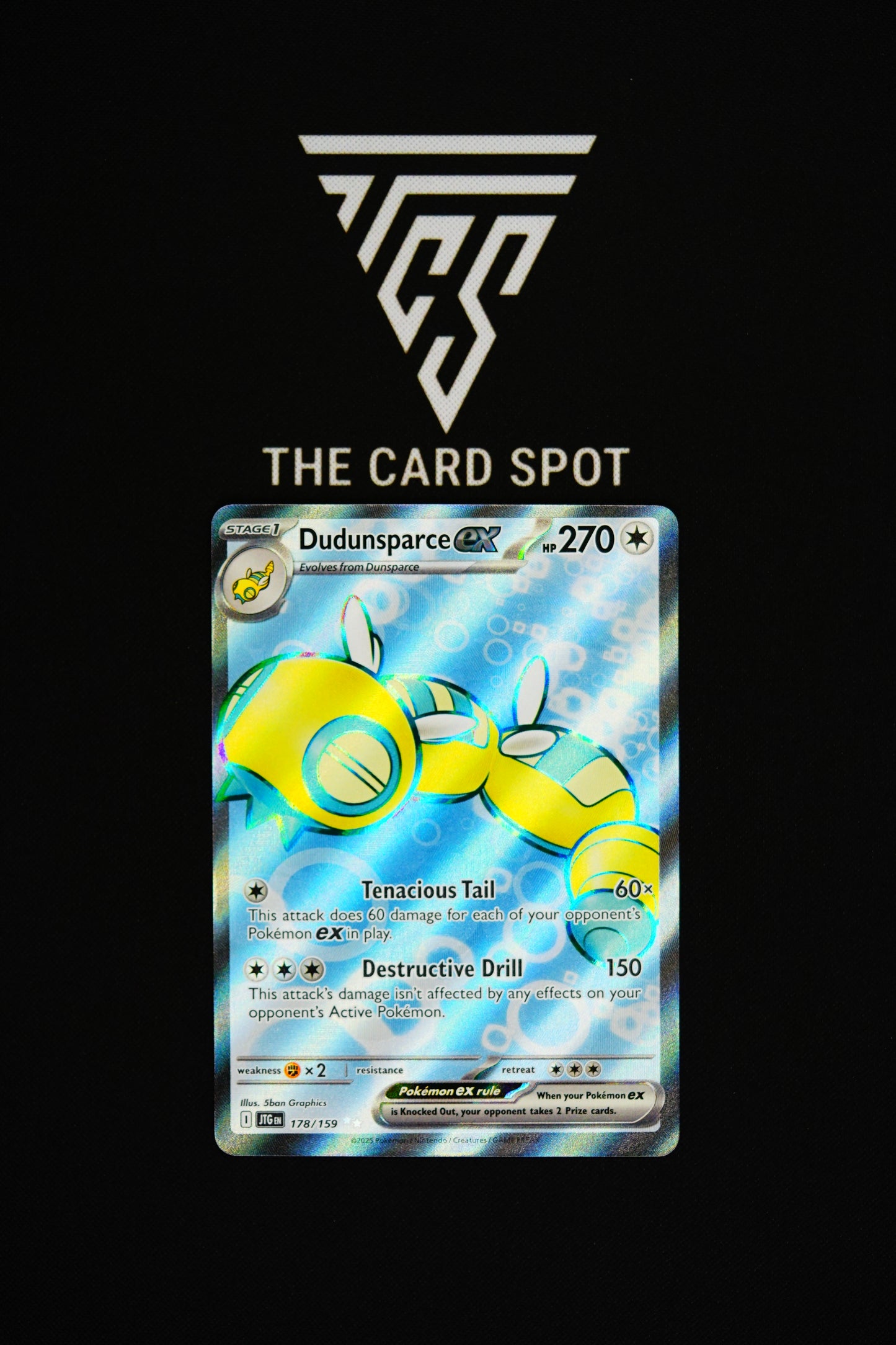 178/159 Dundunsparce EX - Pokemon TCG