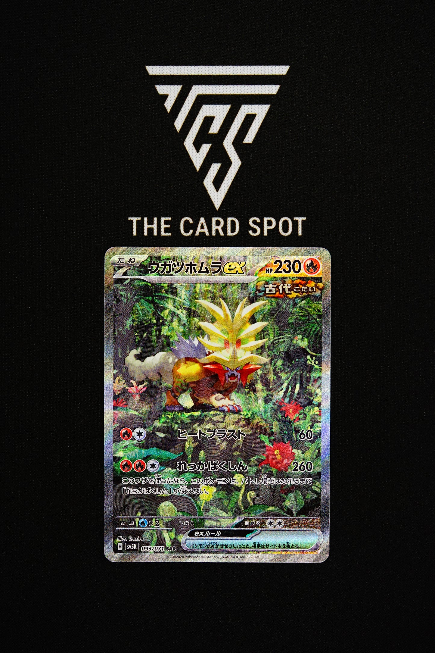 093/071 Gouging Fire Ex - Pokemon TCG