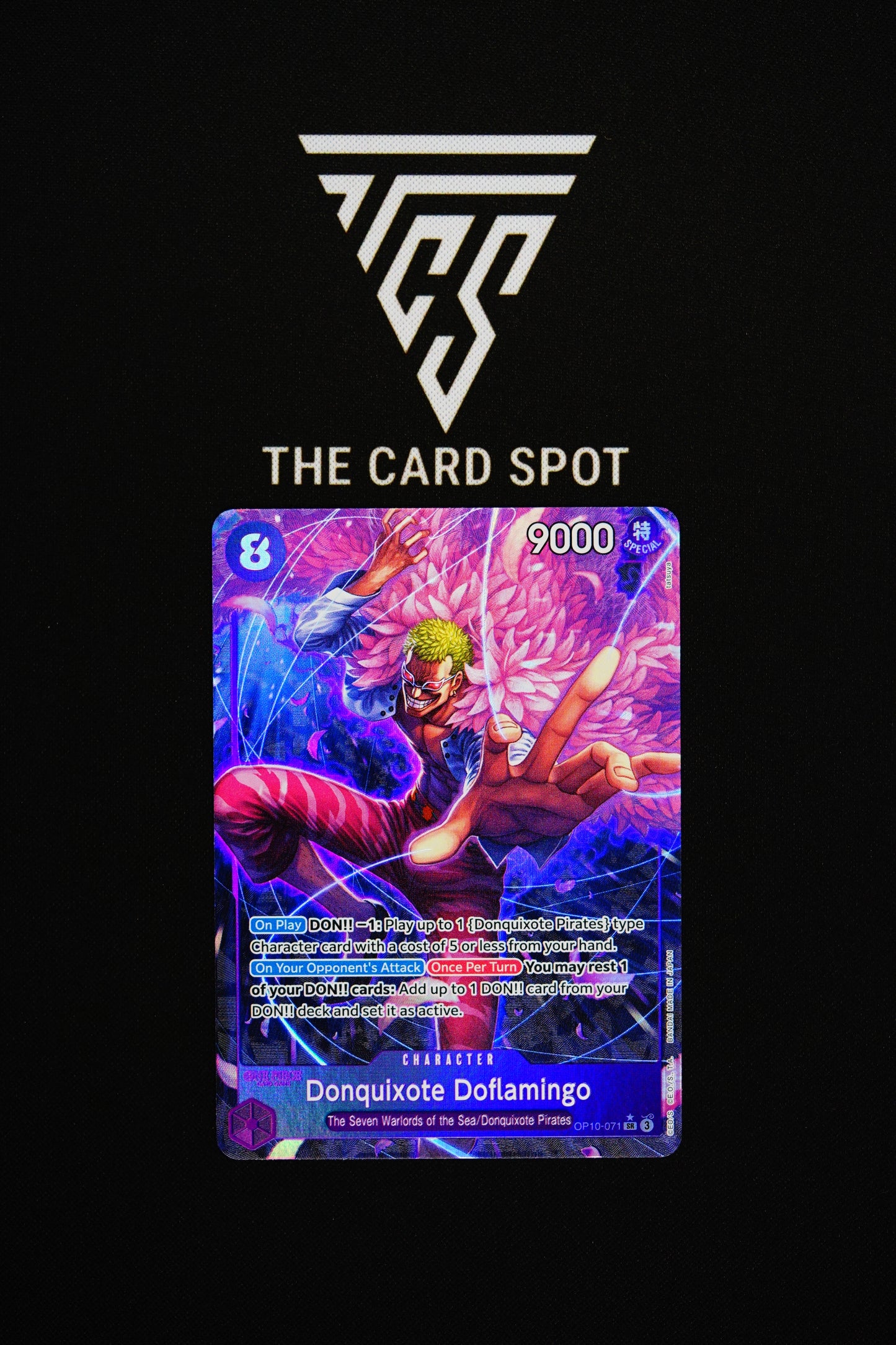 OP10-071 Donquixote Doflamingo SR Alt Art - One Piece TCG