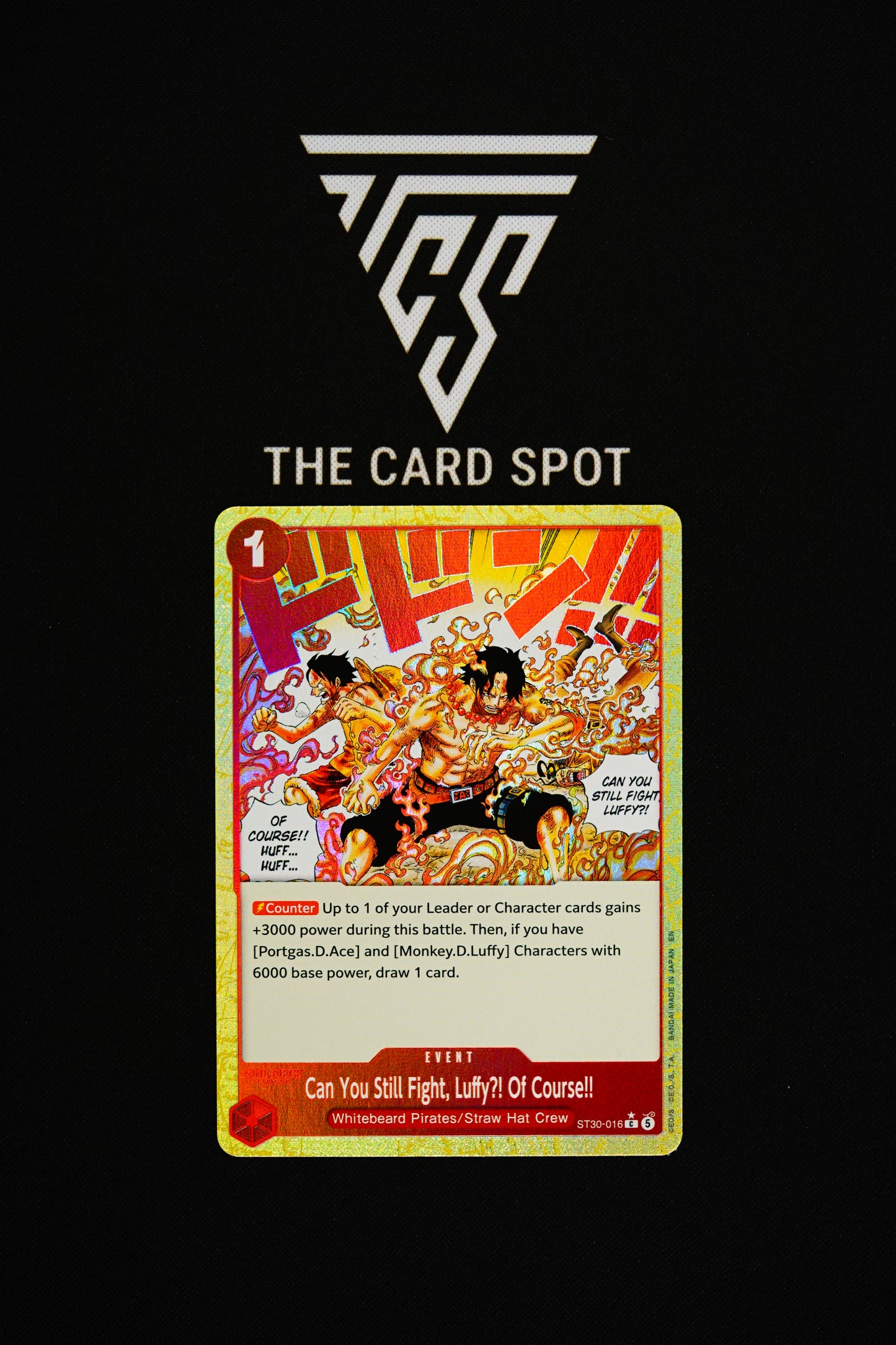 ST30-016 Can You Still Fight, Luffy?! C Alt Art - One Piece TCG