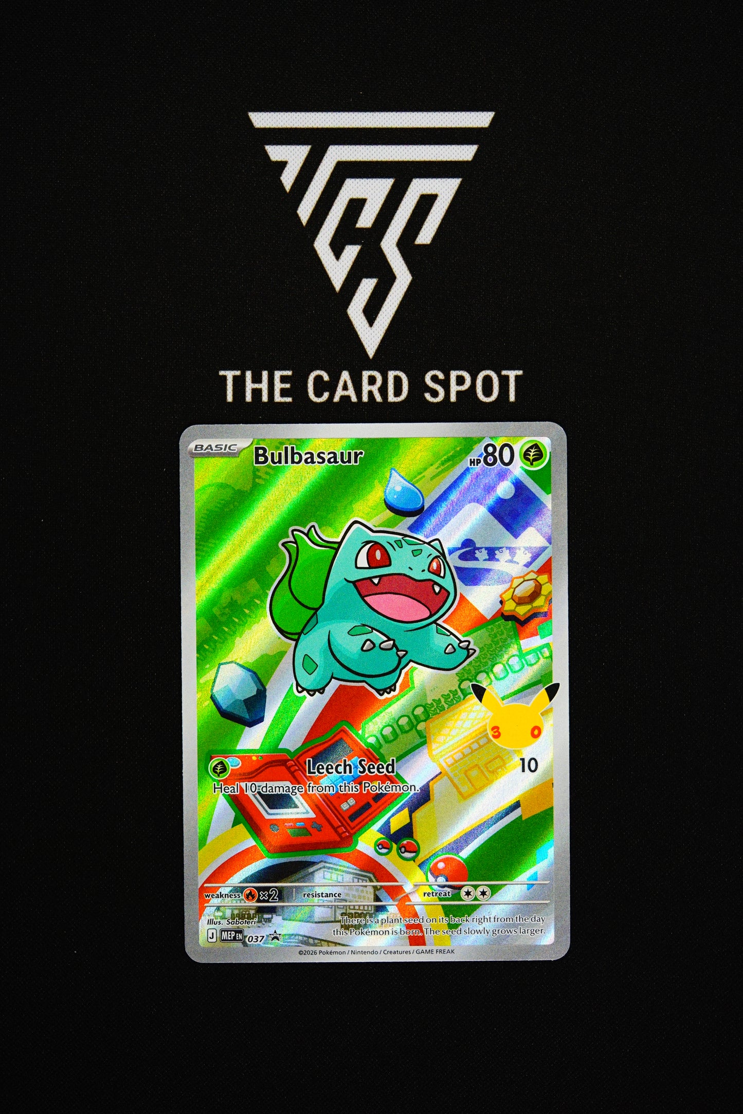 037 Bulbasaur - Pokemon TCG
