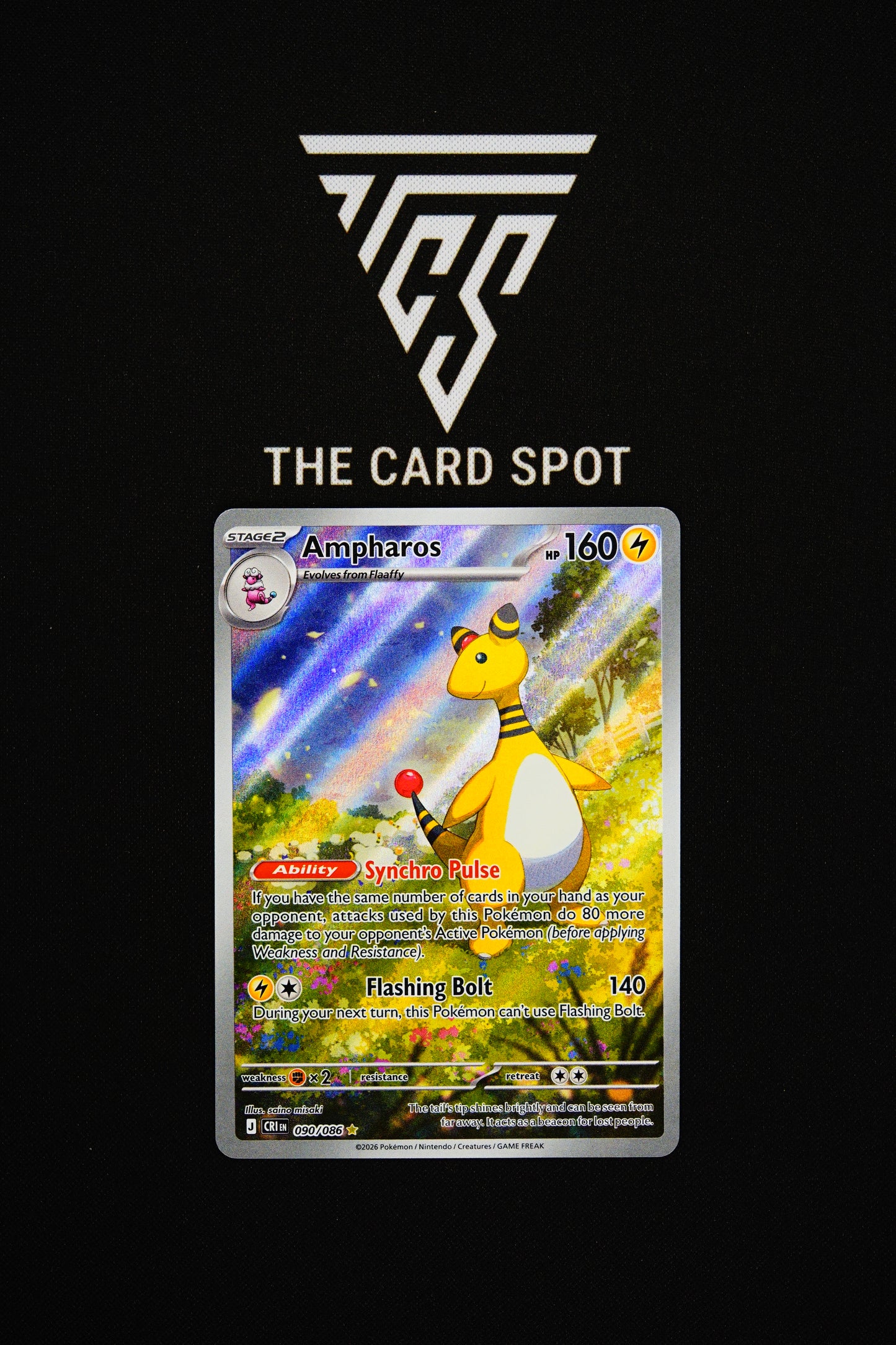 090/086 Ampharos - Pokemon TCG