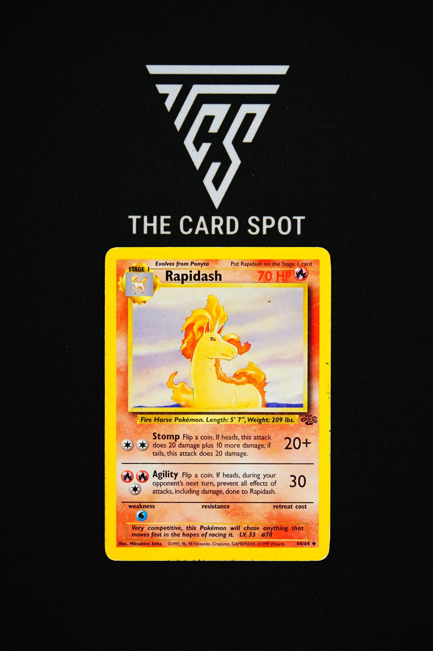 44/64 Rapidash - Pokemon TCG