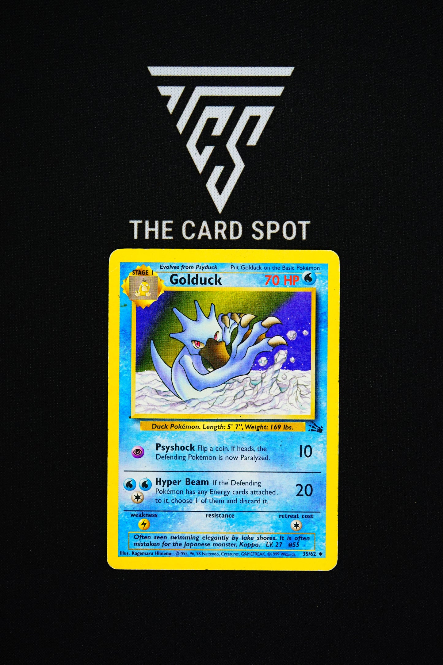 35/62 Golduck - Pokemon TCG