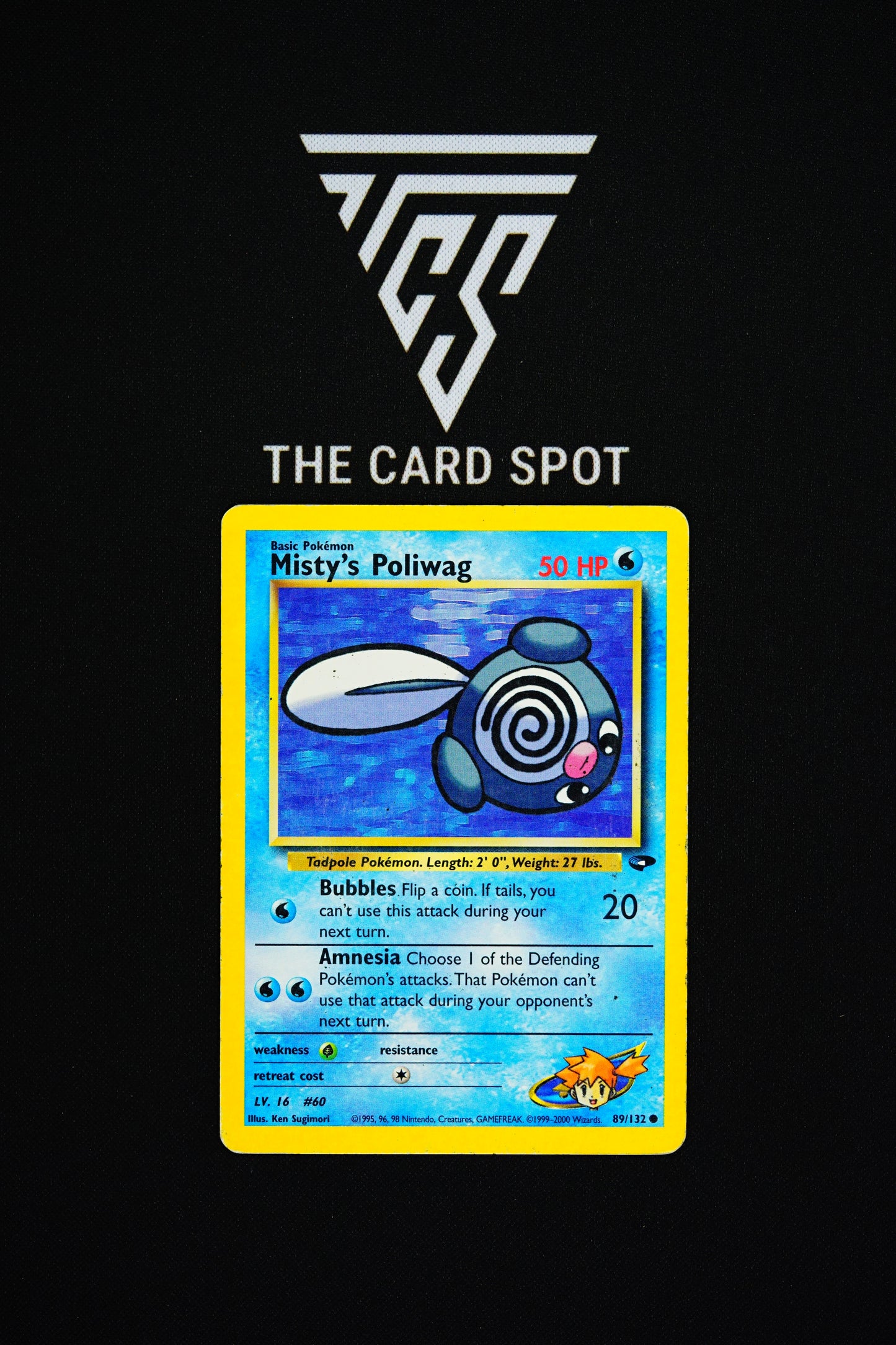 89/132 Misty's Poliwag - Pokemon TCG