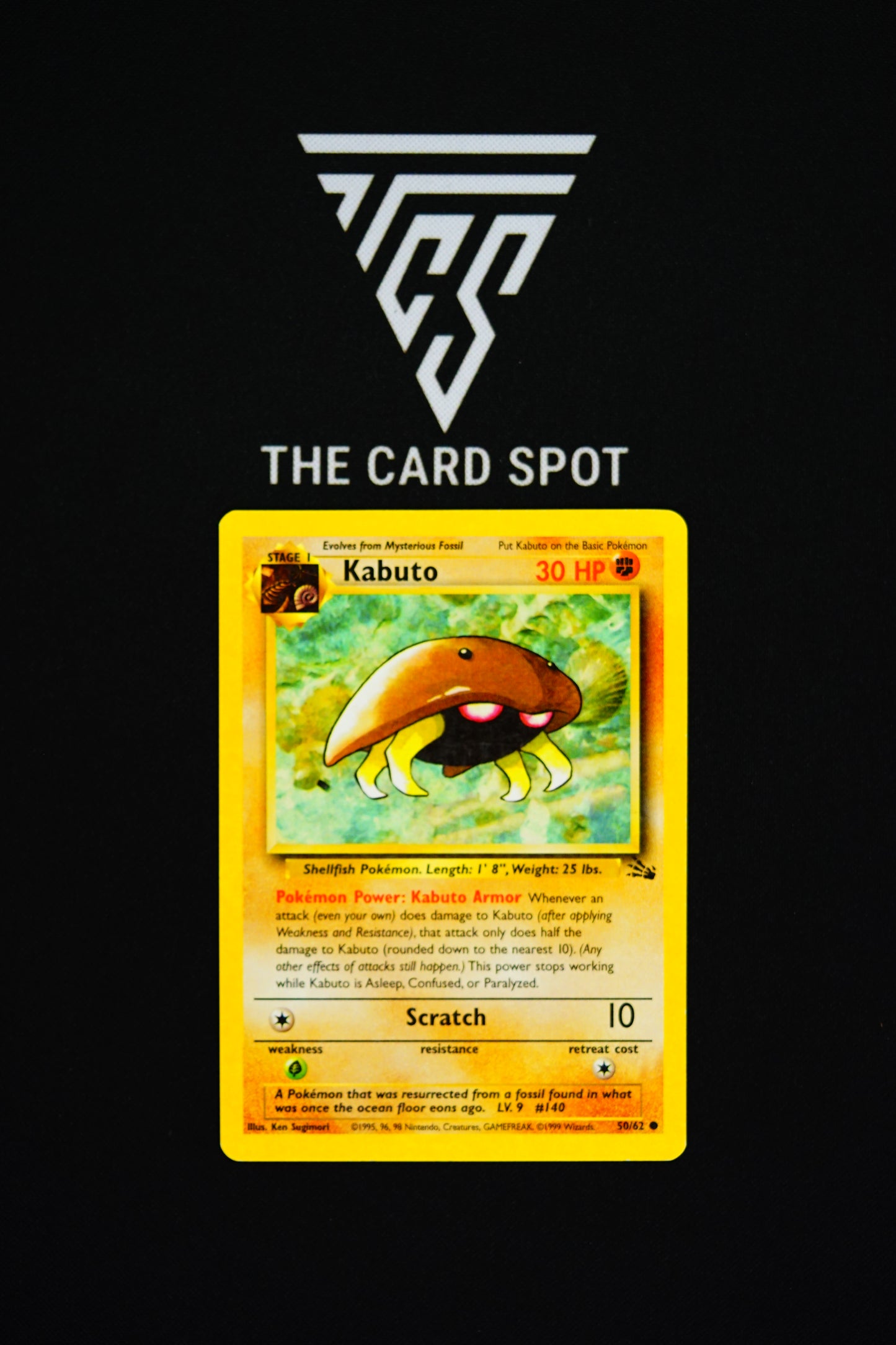50/62 Kabuto - Pokemon TCG