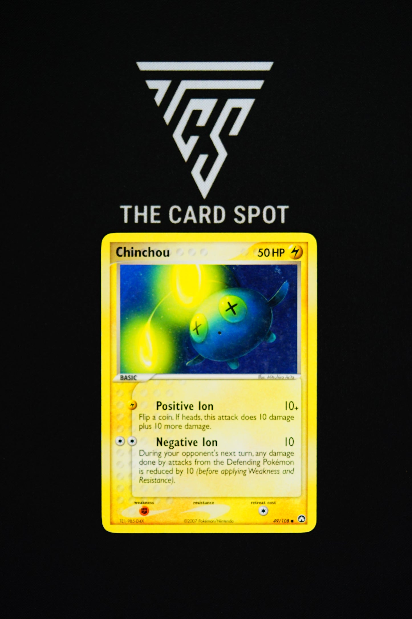 49/108 Chinchou - Pokemon TCG