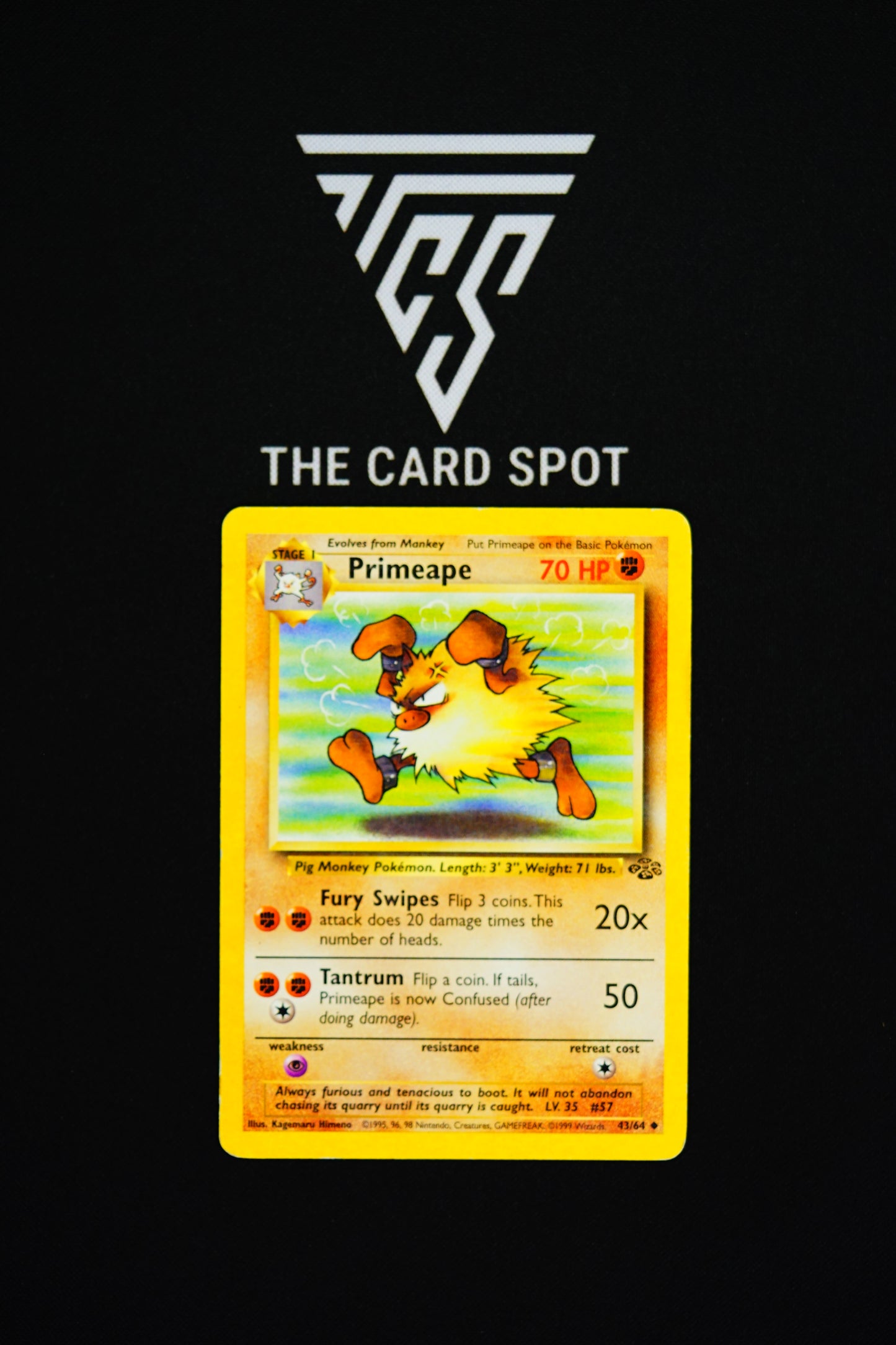 43/64 Primeape - Pokemon TCG