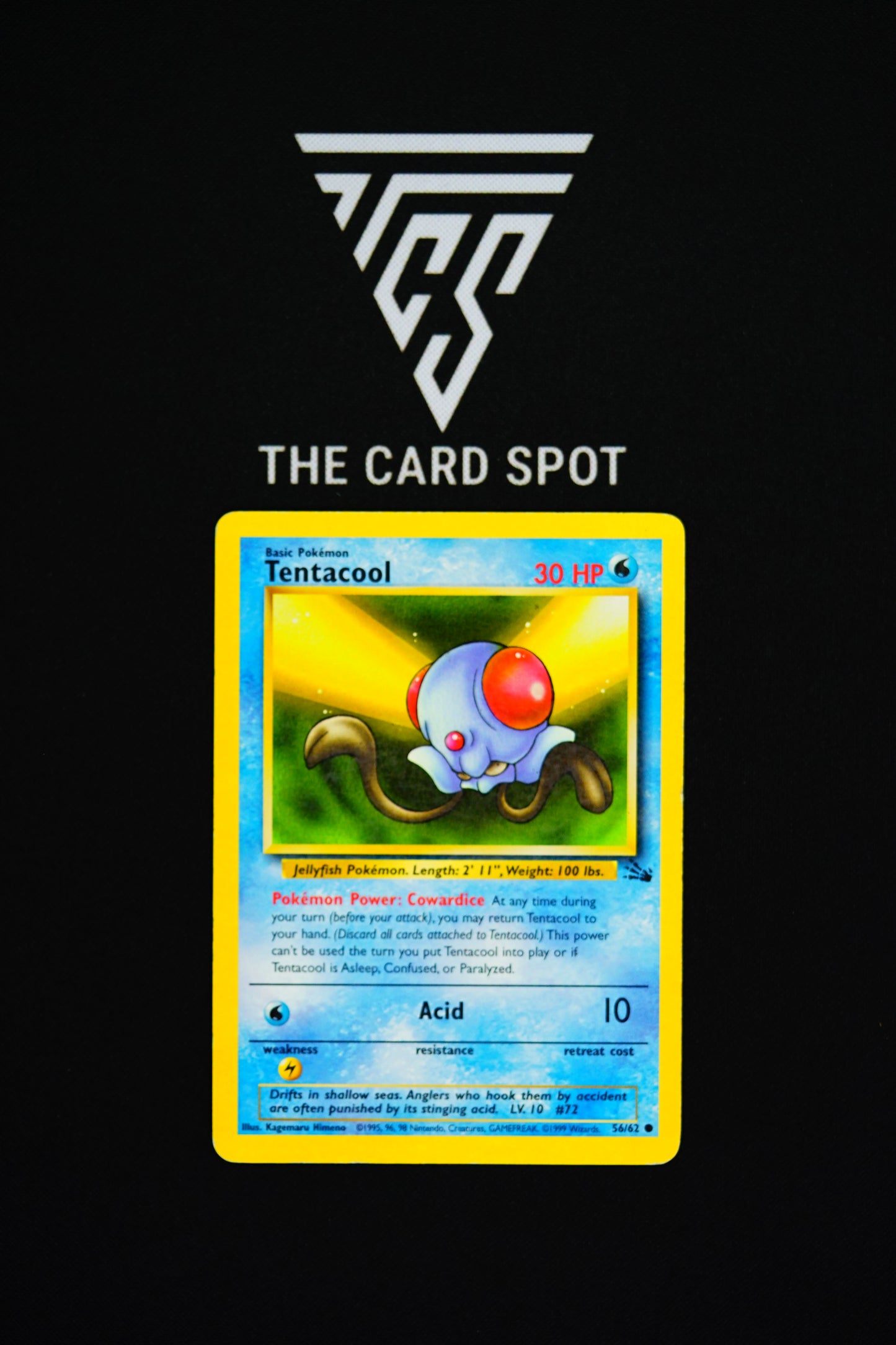 56/62 Tentacool - Pokemon TCG