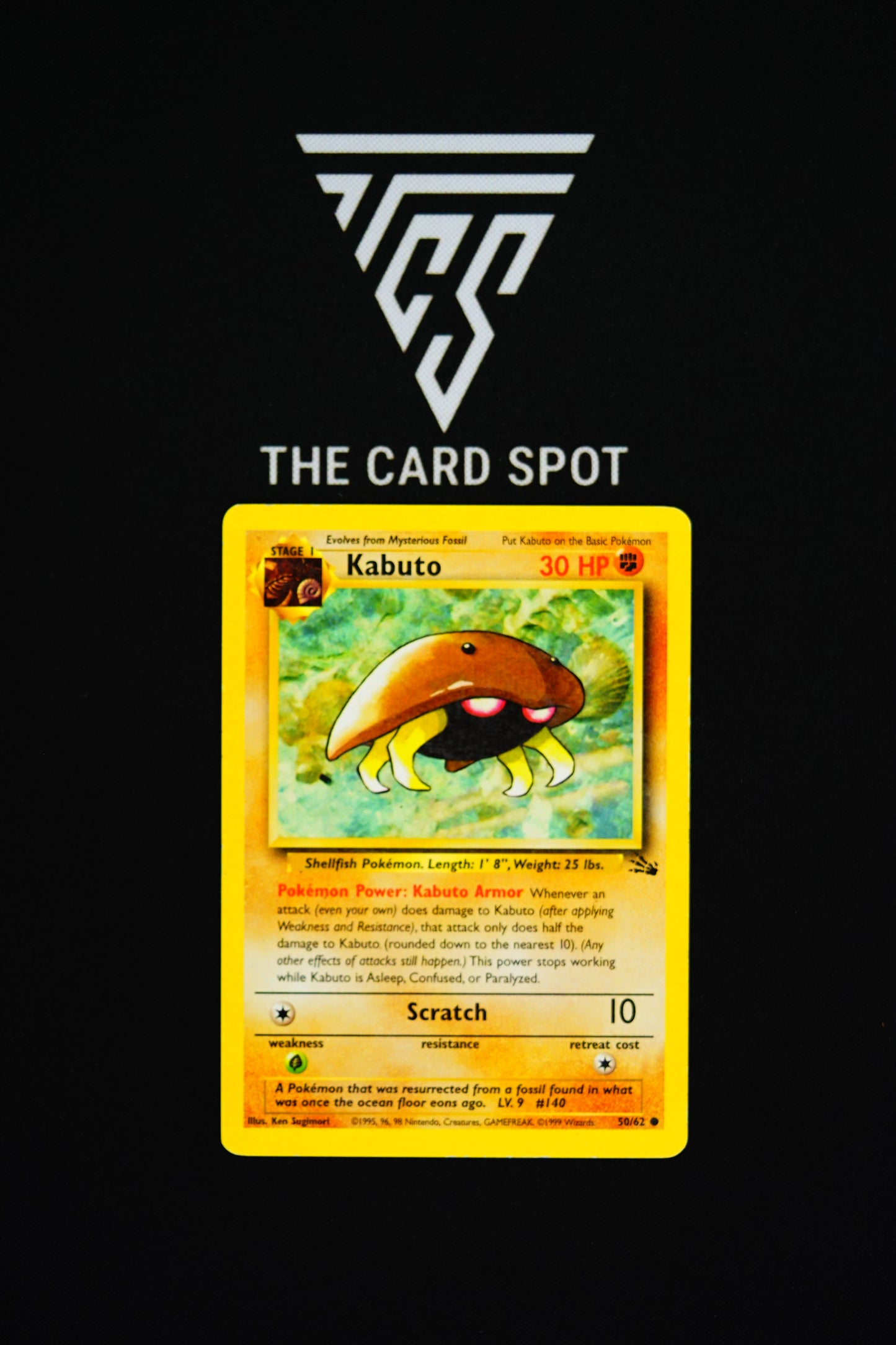 50/62 Kabuto - Pokemon TCG