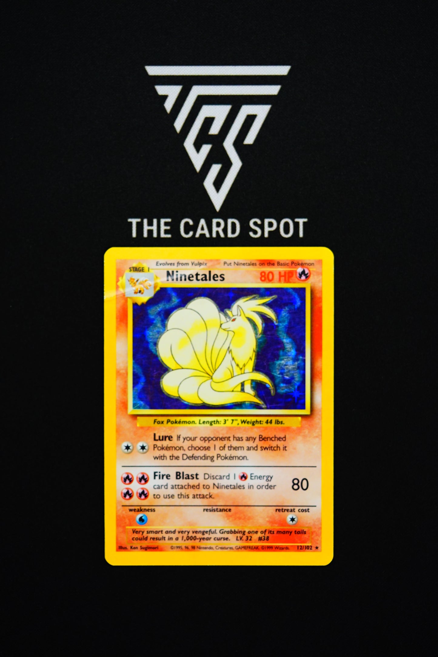 12/102 Ninetails [HP] - Pokemon TCG