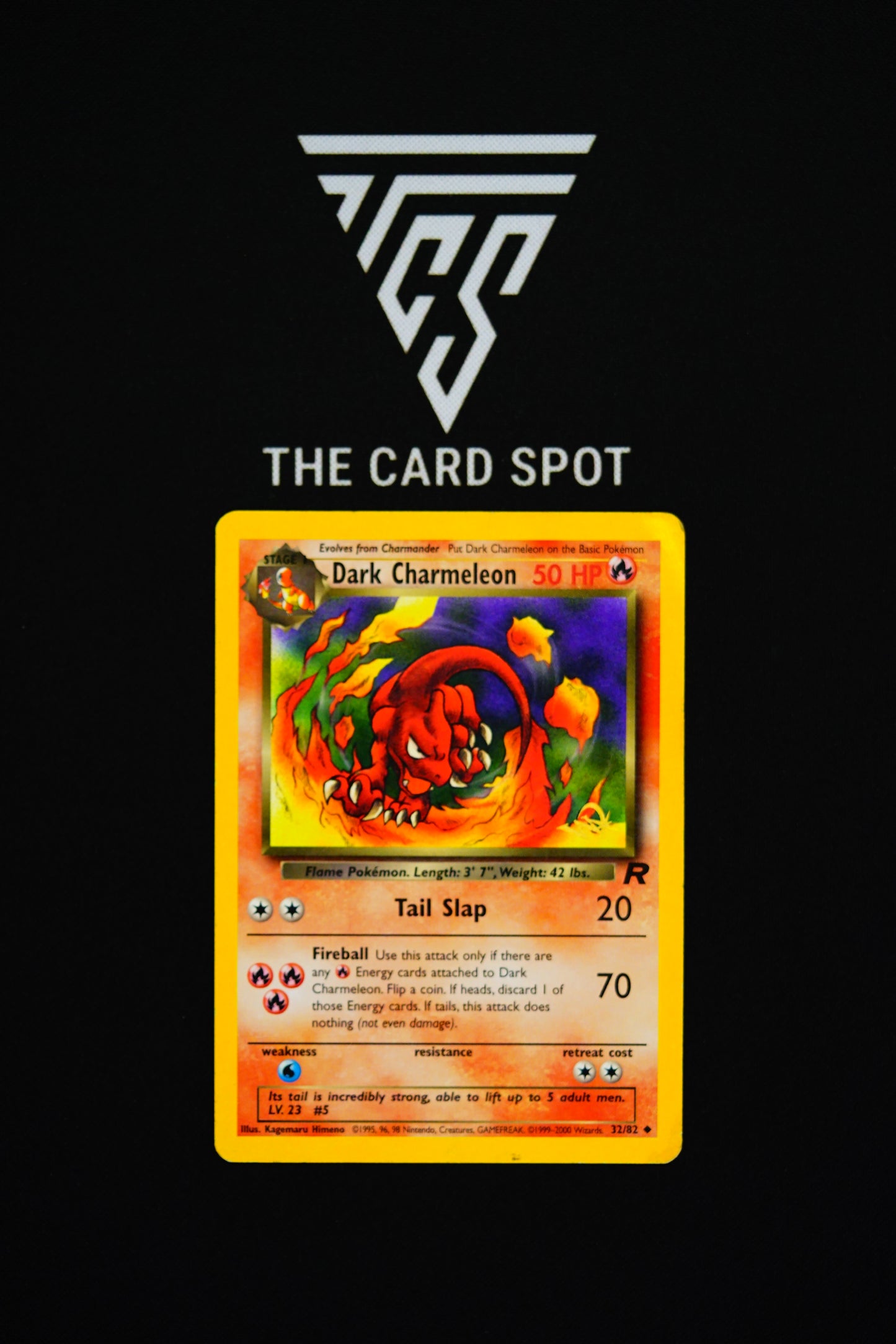 32/82 Dark Charmeleon [W Stamp MP] - Pokemon TCG