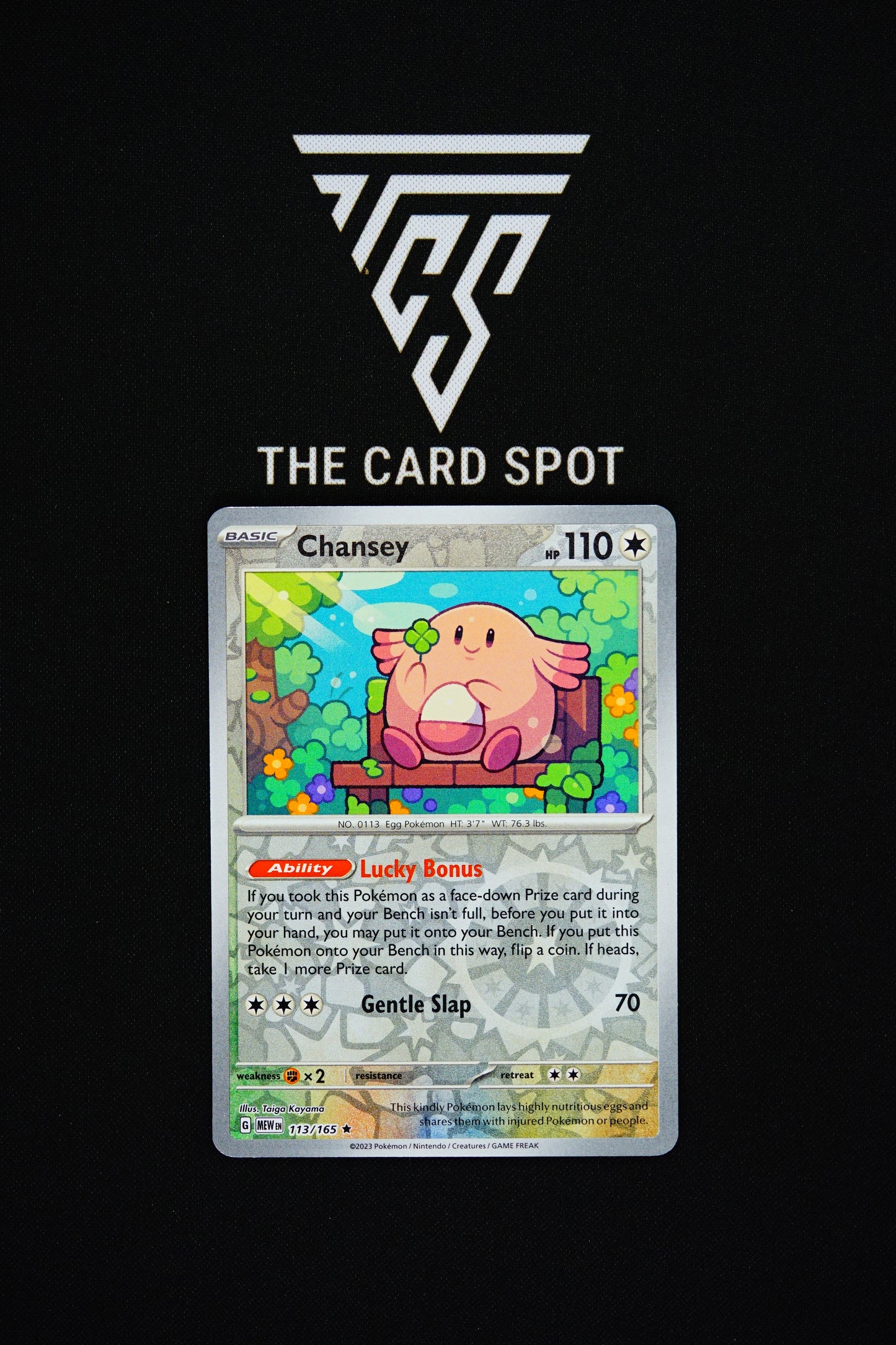 113/165 Chansey - Pokemon TCG