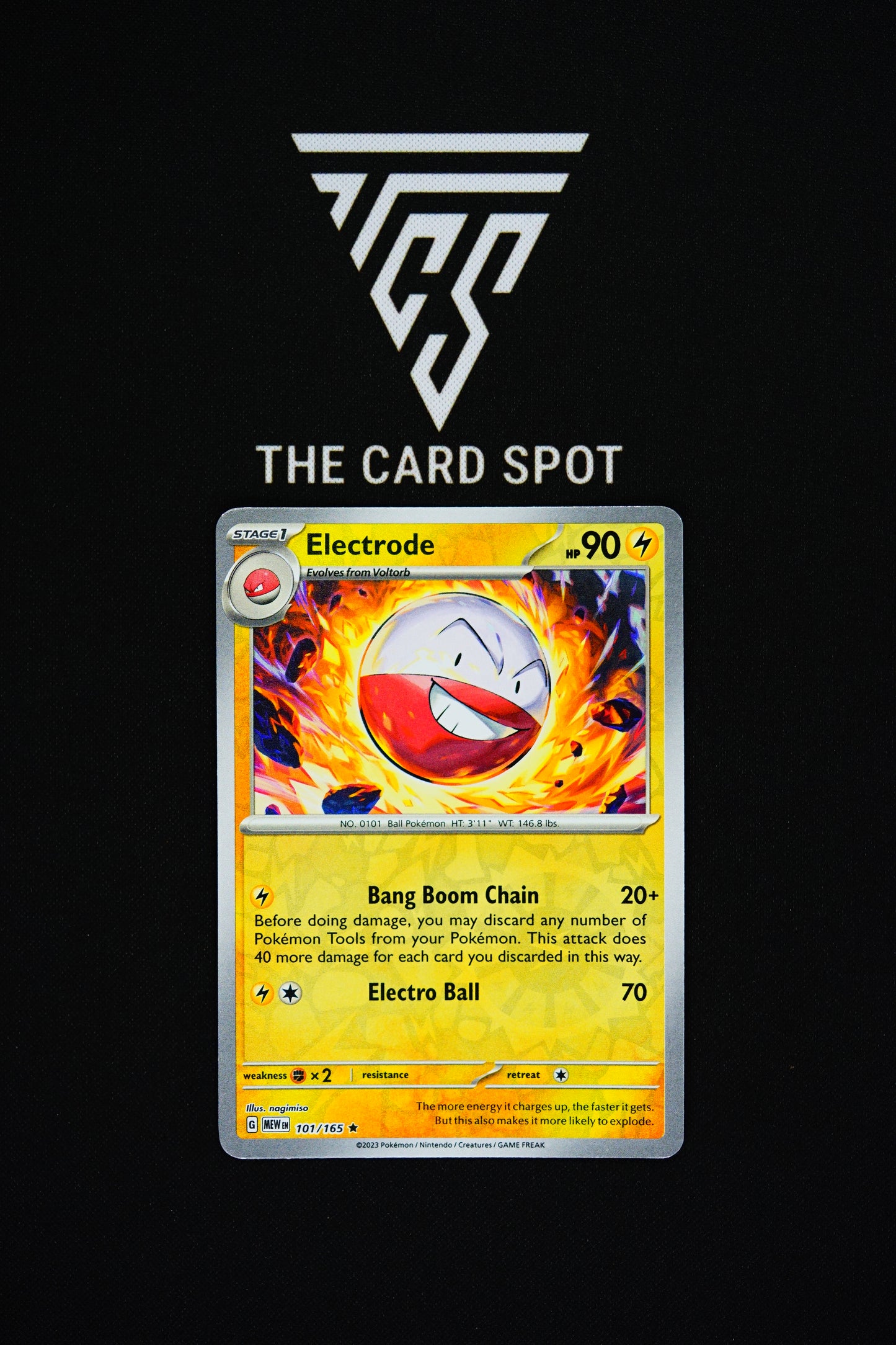 101/165 Electrode - Pokemon TCG