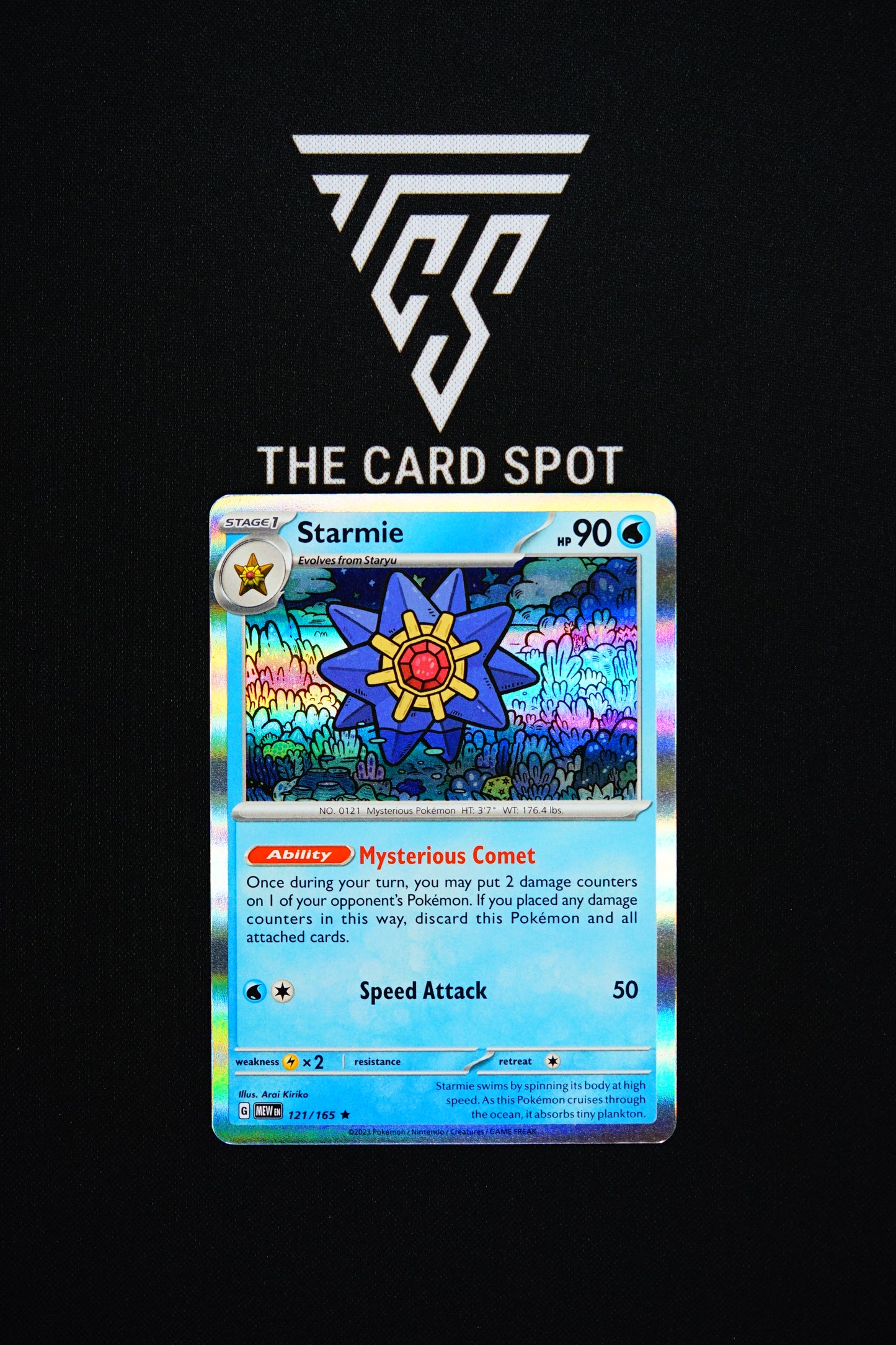 121/165 Starmie - Pokemon TCG