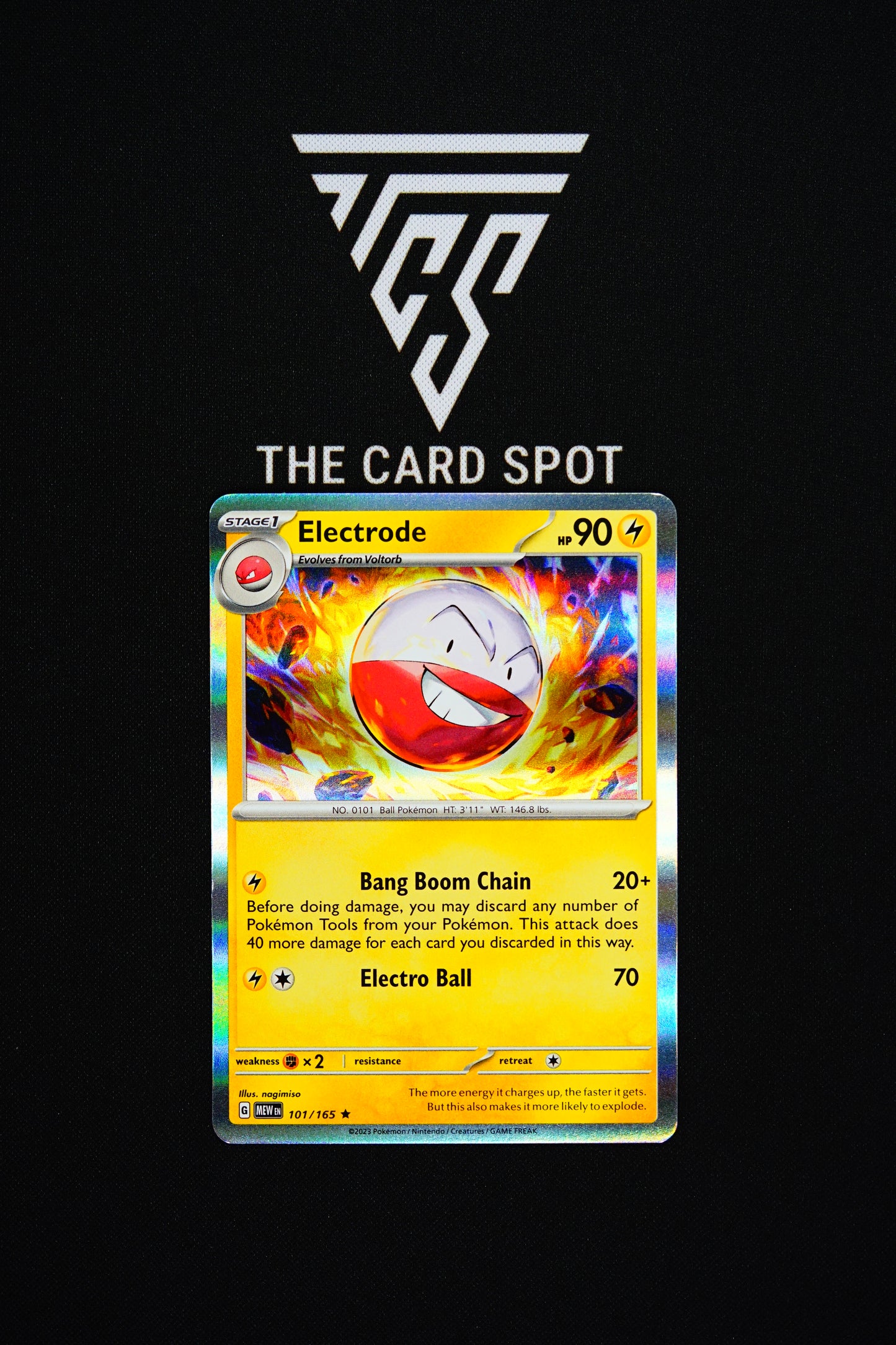101/165 Electrode - Pokemon TCG